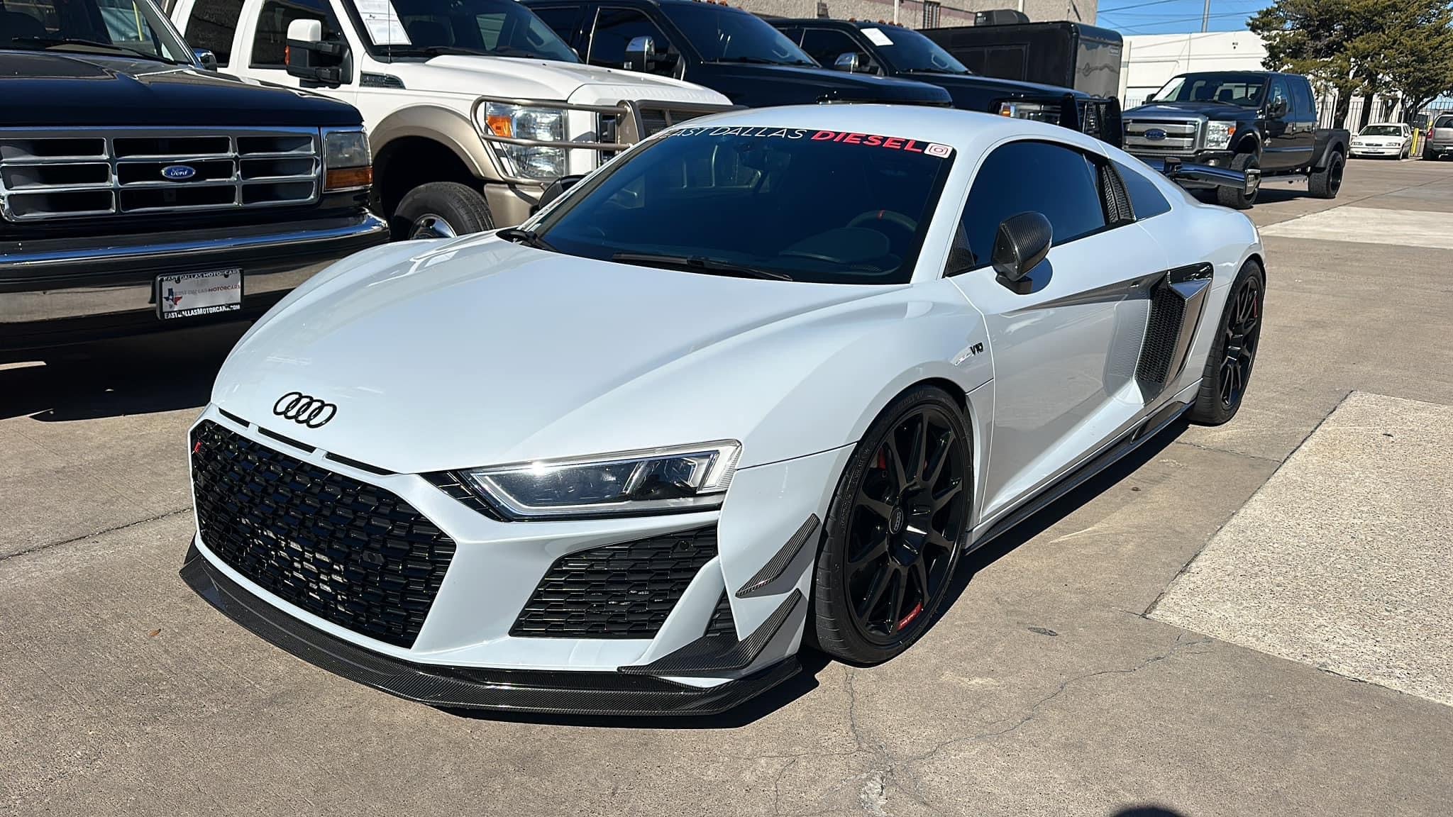 Audi R8 Artisan GT Carbon Fiber Front Lip For 2019-2023