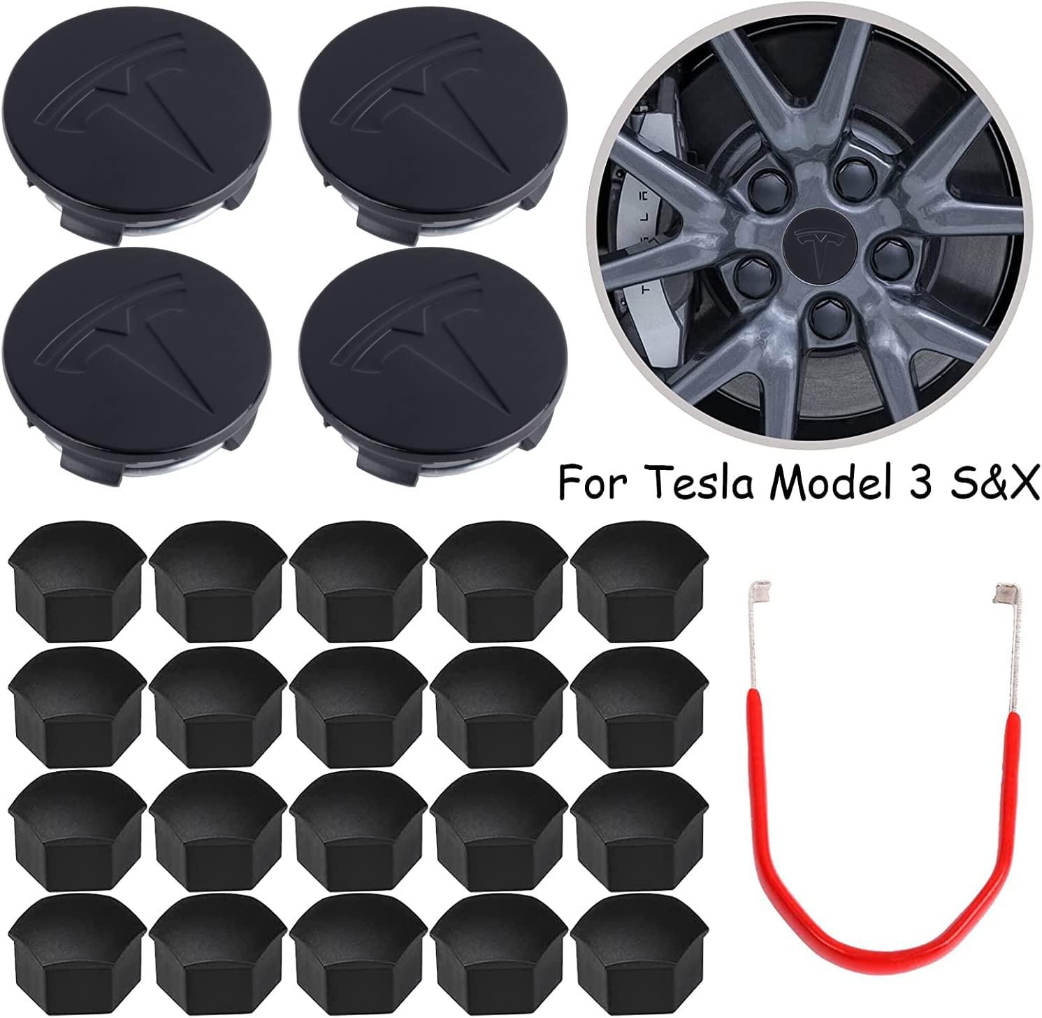 Tesla Model S/3/X/Y Wheel Caps