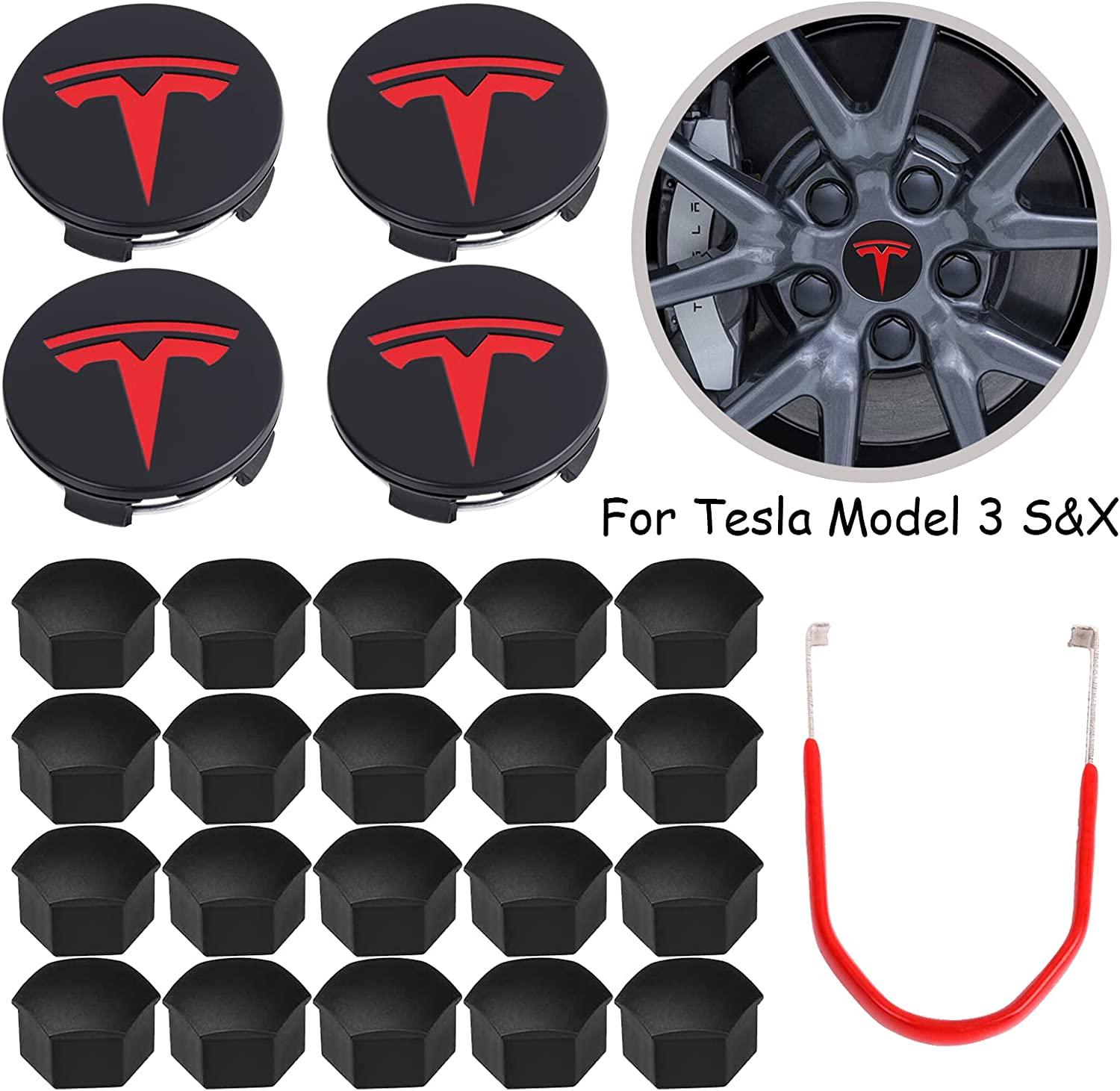 Tesla Model S/3/X/Y Wheel Caps