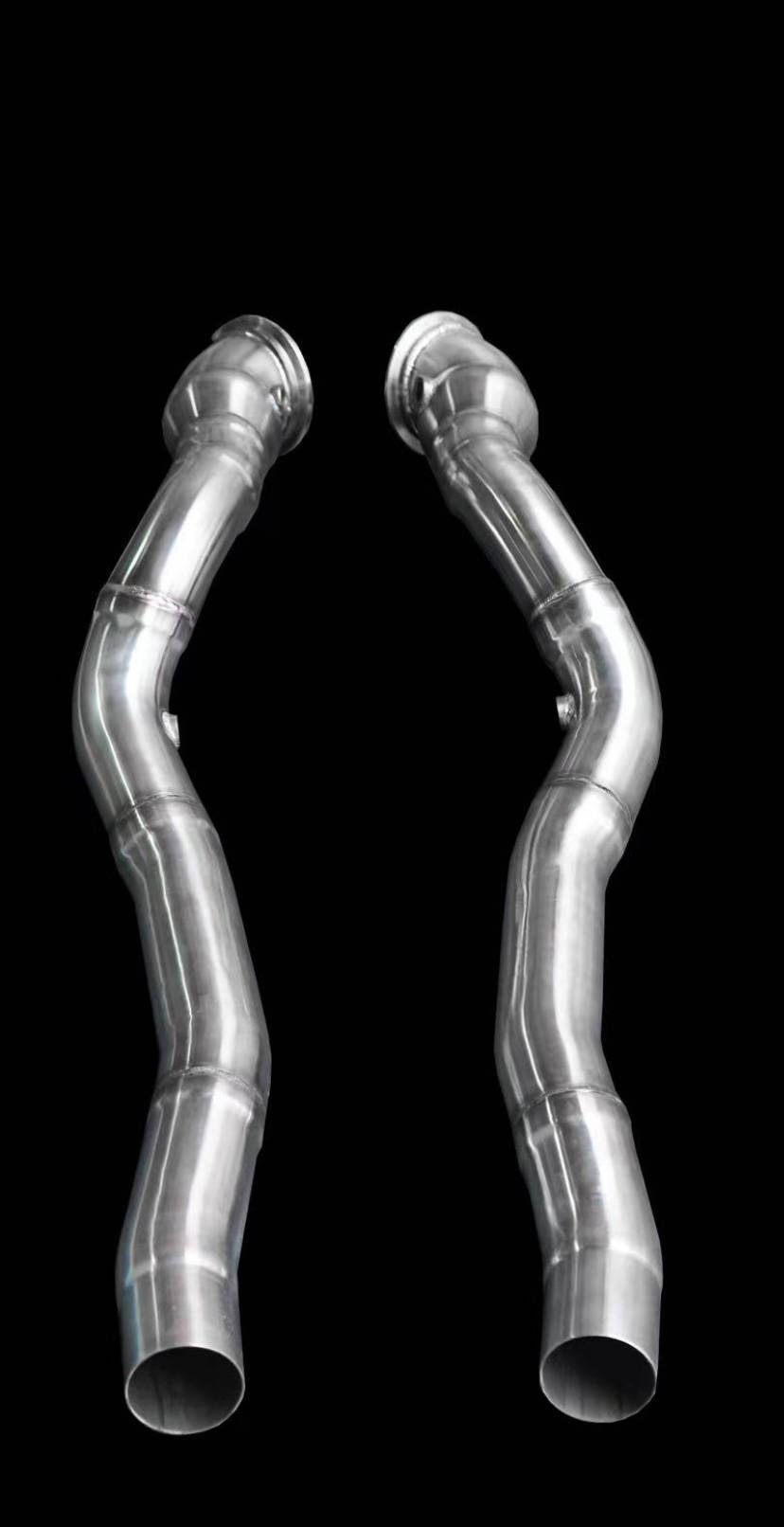 Ferrari 812 Cat Less Stain Less Steel Down Pipe