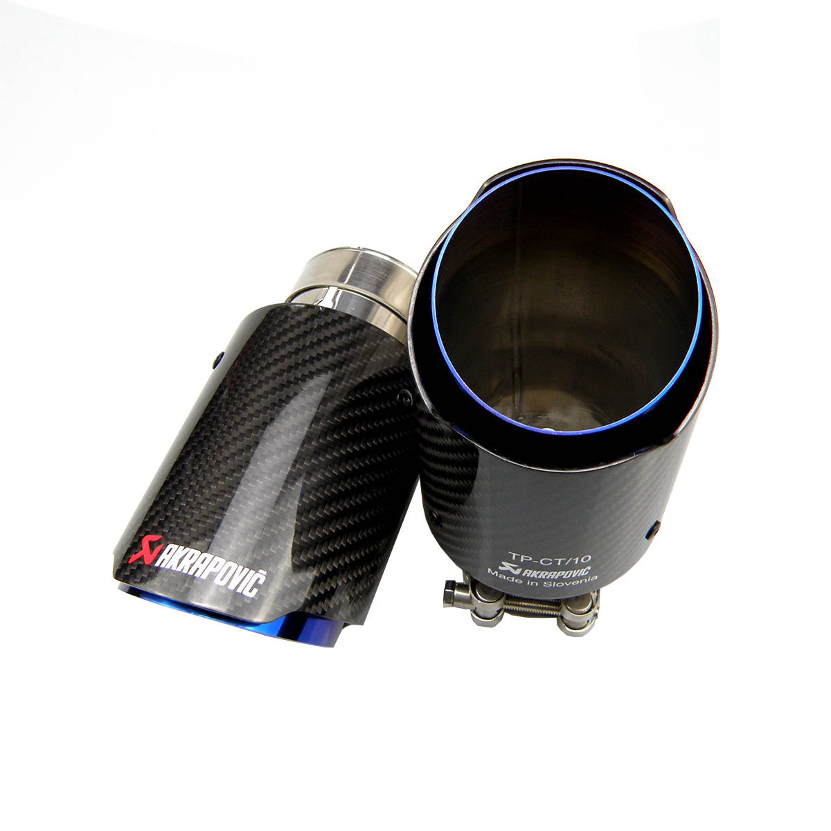 AK Style Carbon Fiber Exhaust Tip