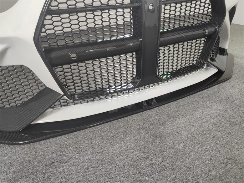 Carbon Fiber AD Style Front Bumper With Front Lip - BMW G80 M3/G82/G83 M4