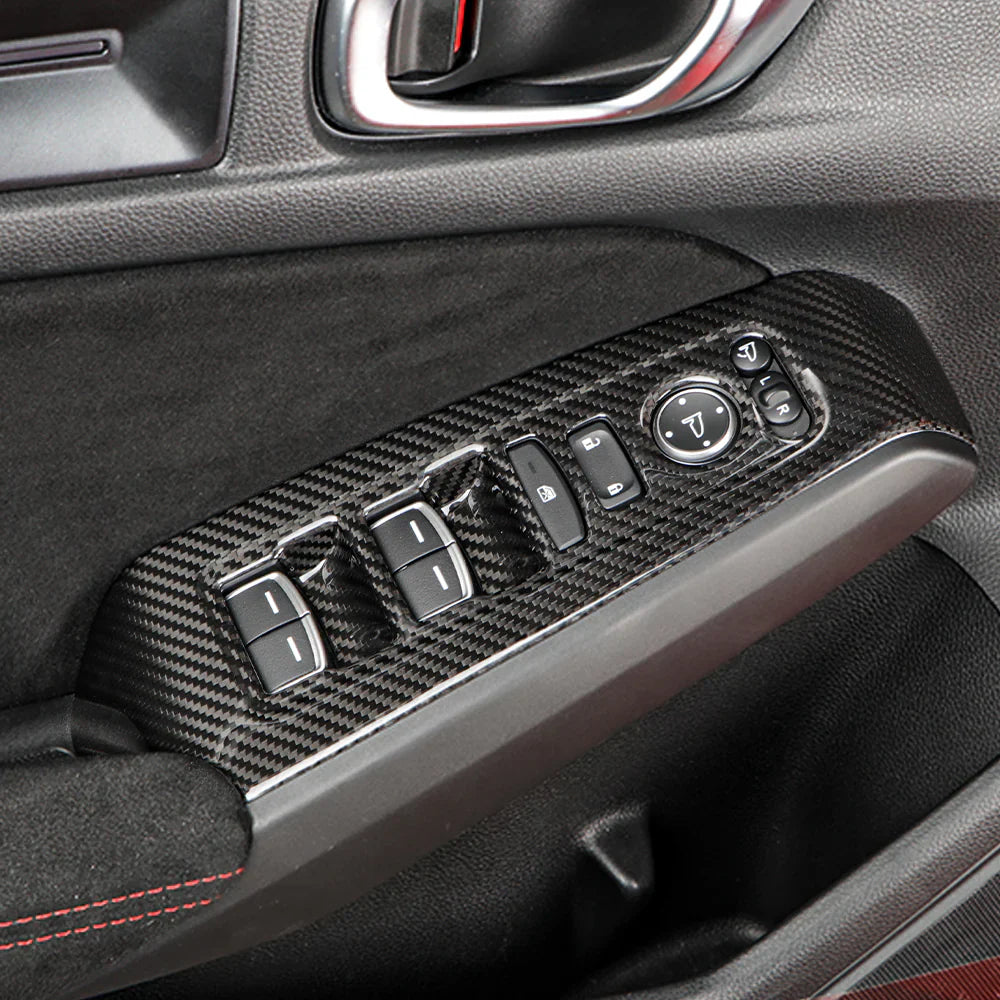 Carbon Door Switch Button Panel Kit 4PCS - Honda Civic Type R FL5 2023-25