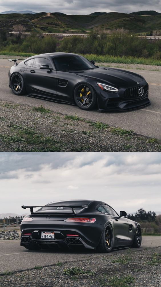 Carbon Fiber Side Skirt Extensions - Mercedes AMG GT/GTS