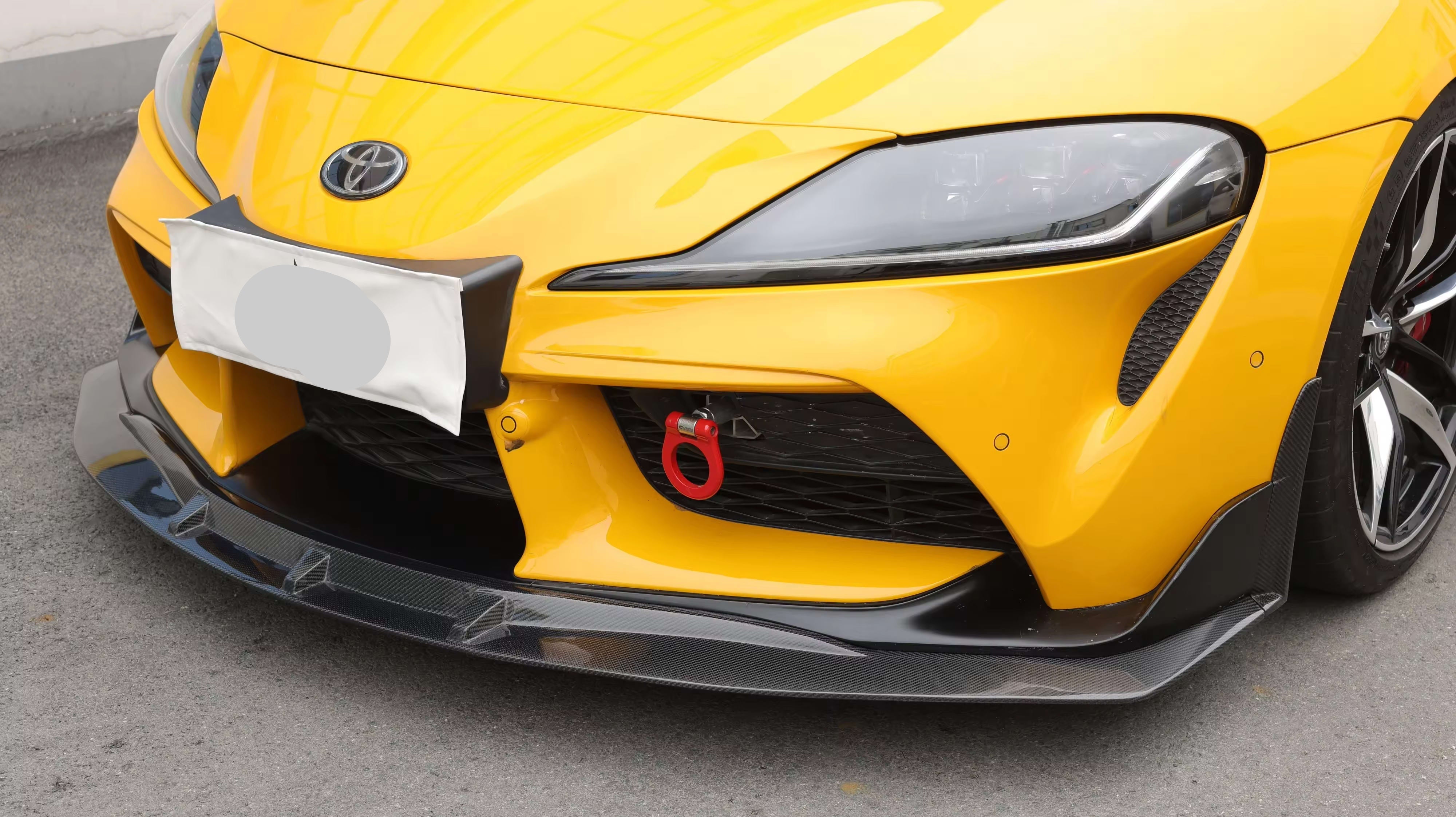 Carbon Fiber TCI Front Lip Splitter - Toyota Supra A90 MK5