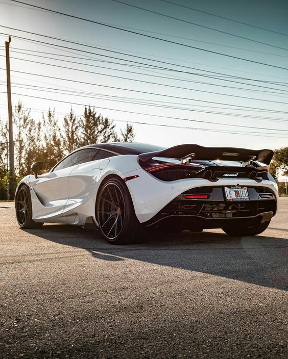 McLaren 720s/750s V Style Carbon Fiber Spoiler