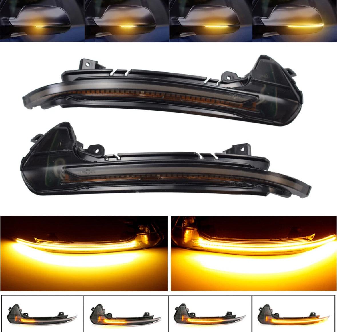 Audi Smoked Sequential Turn Signal Lights