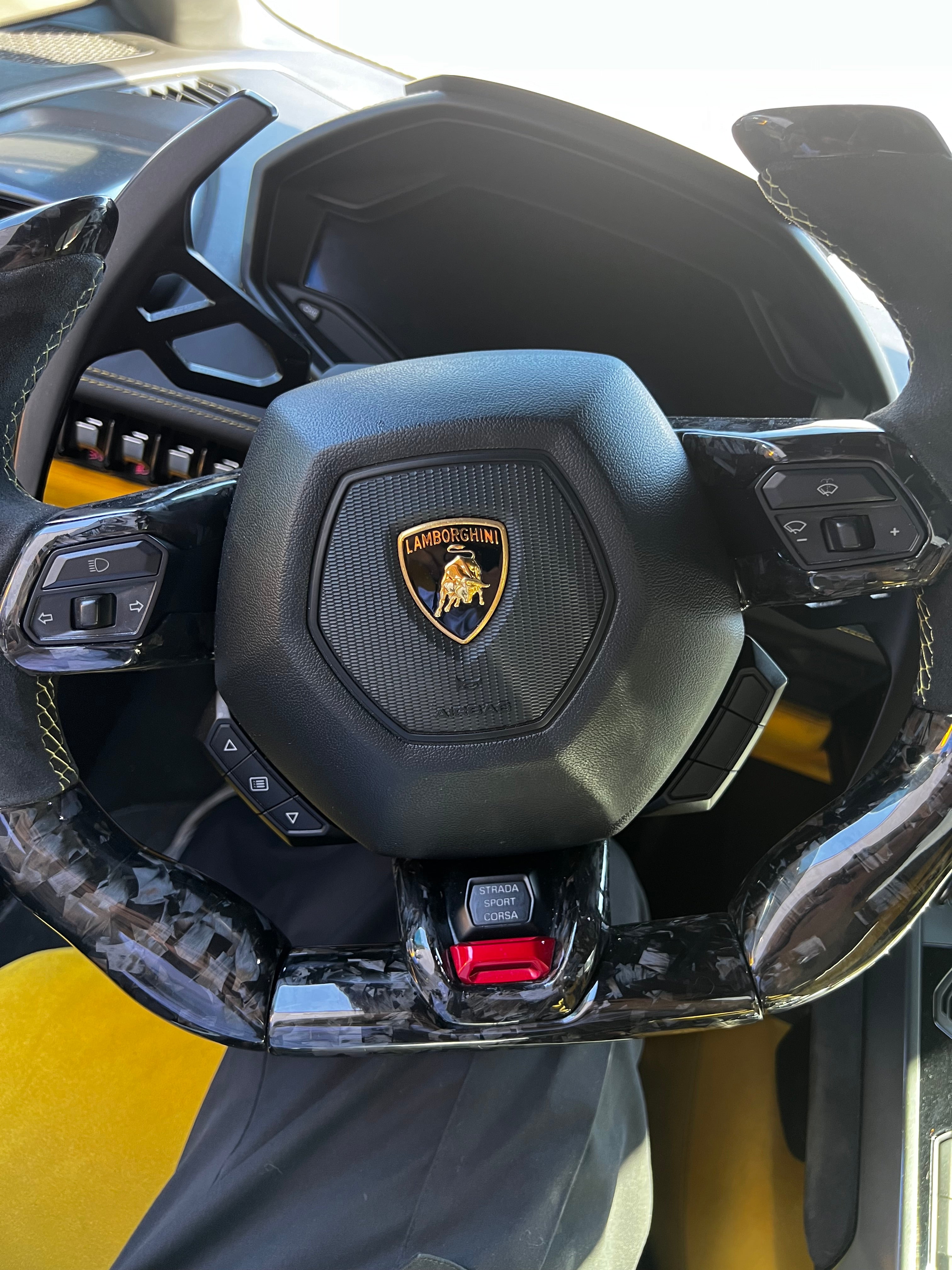 Lamborghini Full Custom Steering Wheel