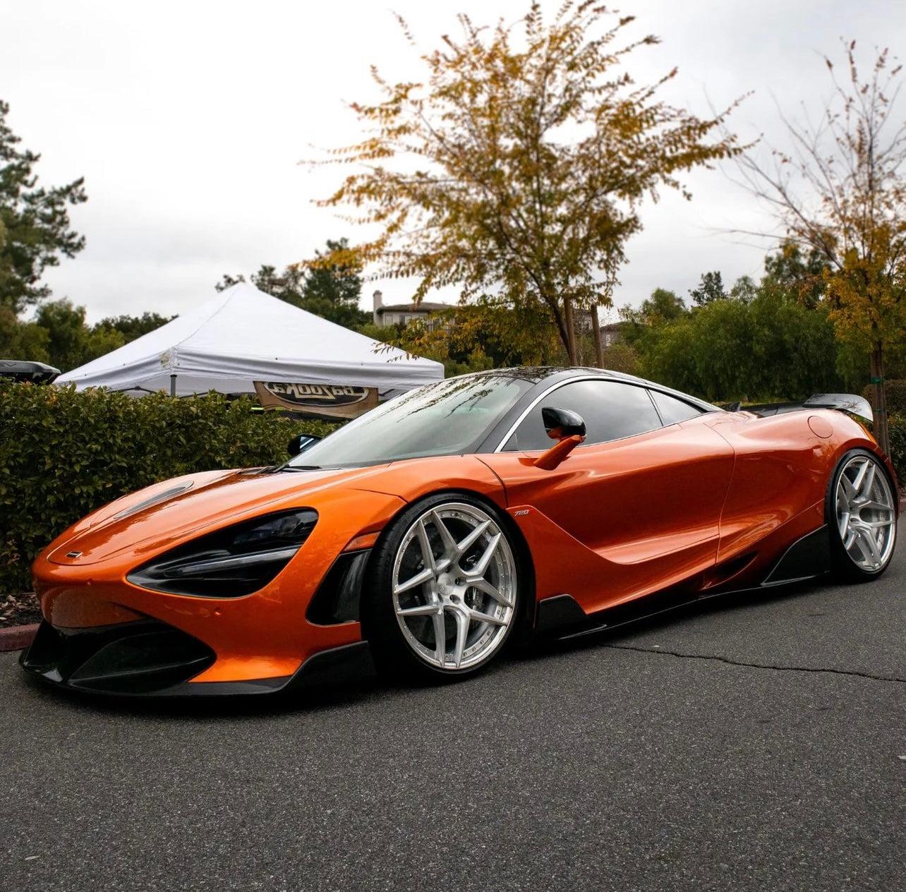 McLaren 720s/750s Artisan AP Carbon Fiber Side Skirt Extension