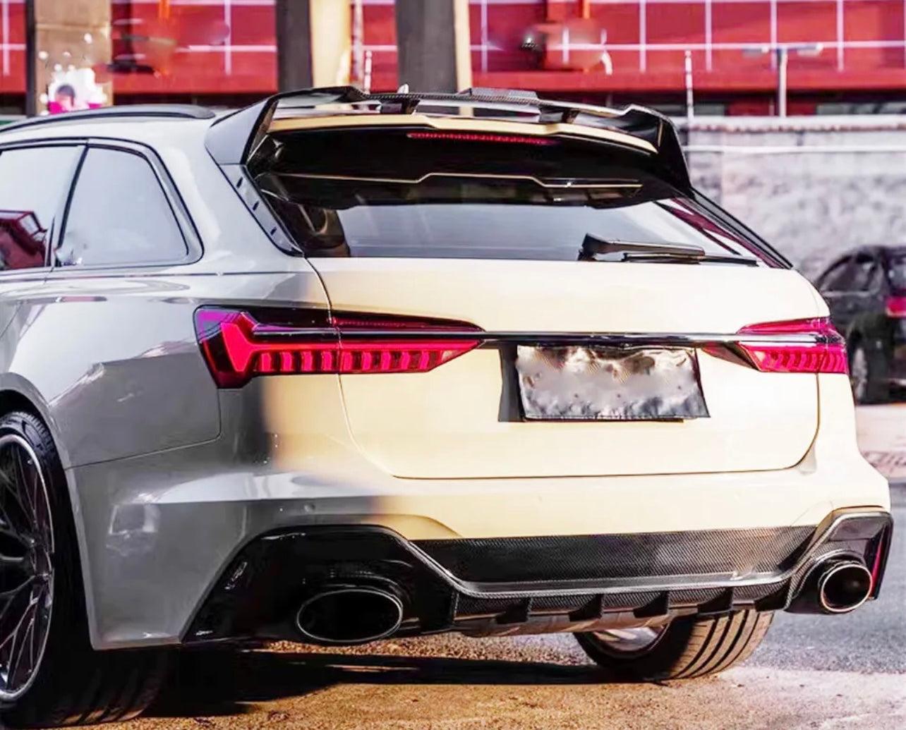 Audi RS6 C8 Carbon Fiber Artisan Roof Spoiler