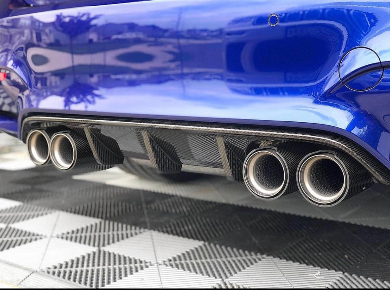 M Performance Carbon Fiber universal Exhaust Tip