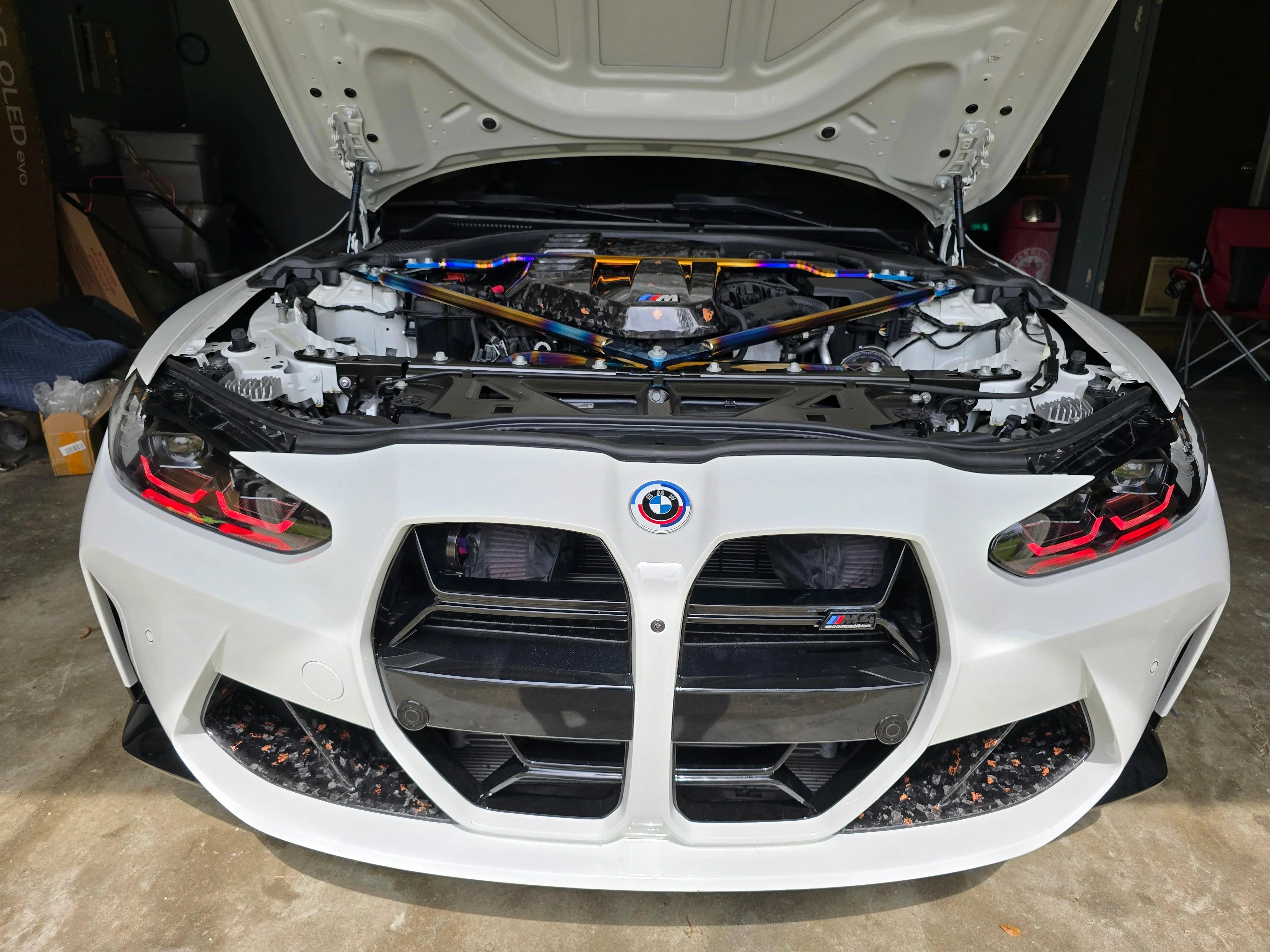 S58 Engine High-Flow Front Mount Air Intakes -  BMW G87 M2 G80 M3 G82 M4