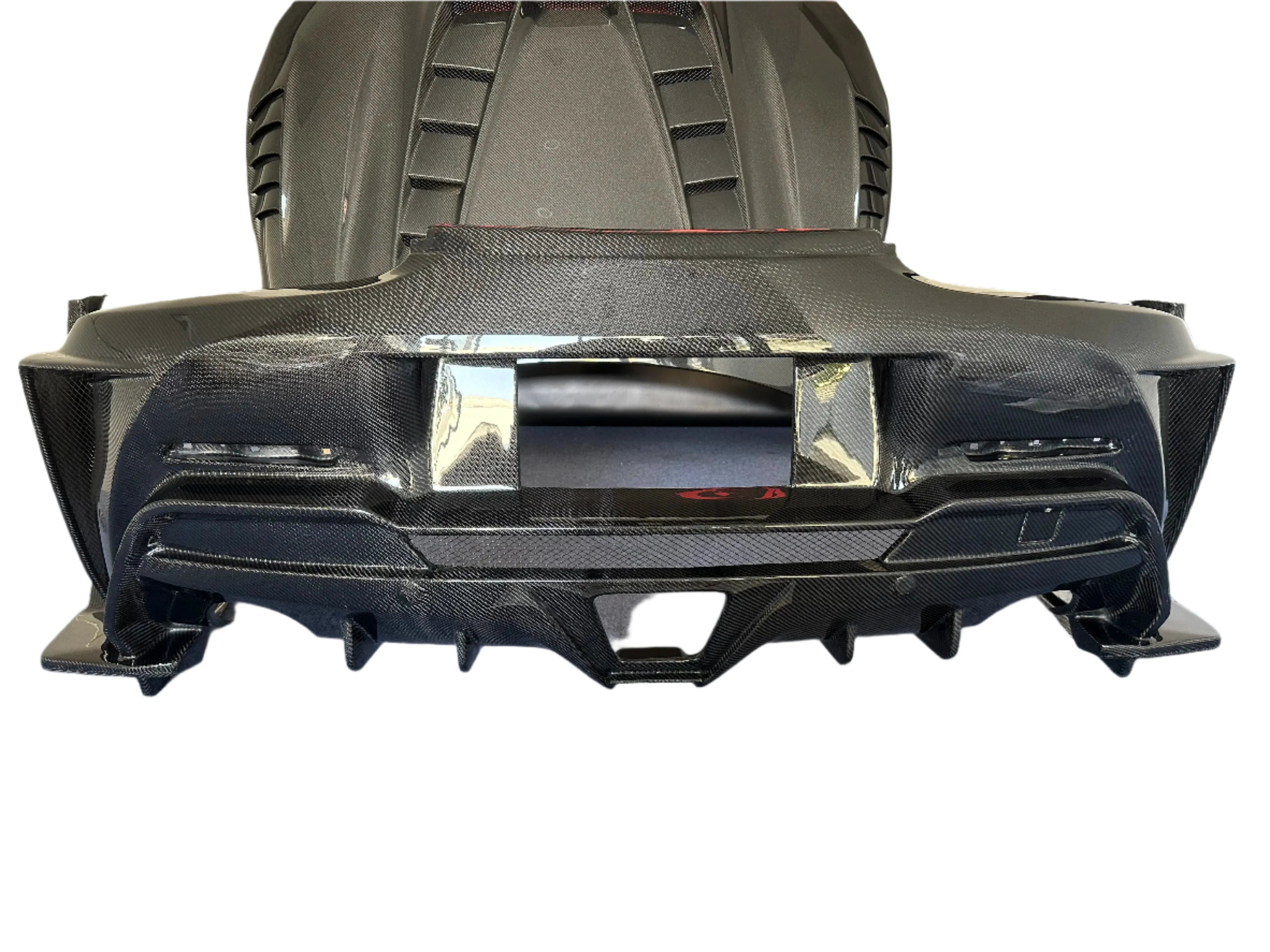 Carbon Fiber Fully Exposed  Rear ING Style Bumper - Toyota Gr Supra A90 A91 Mk5