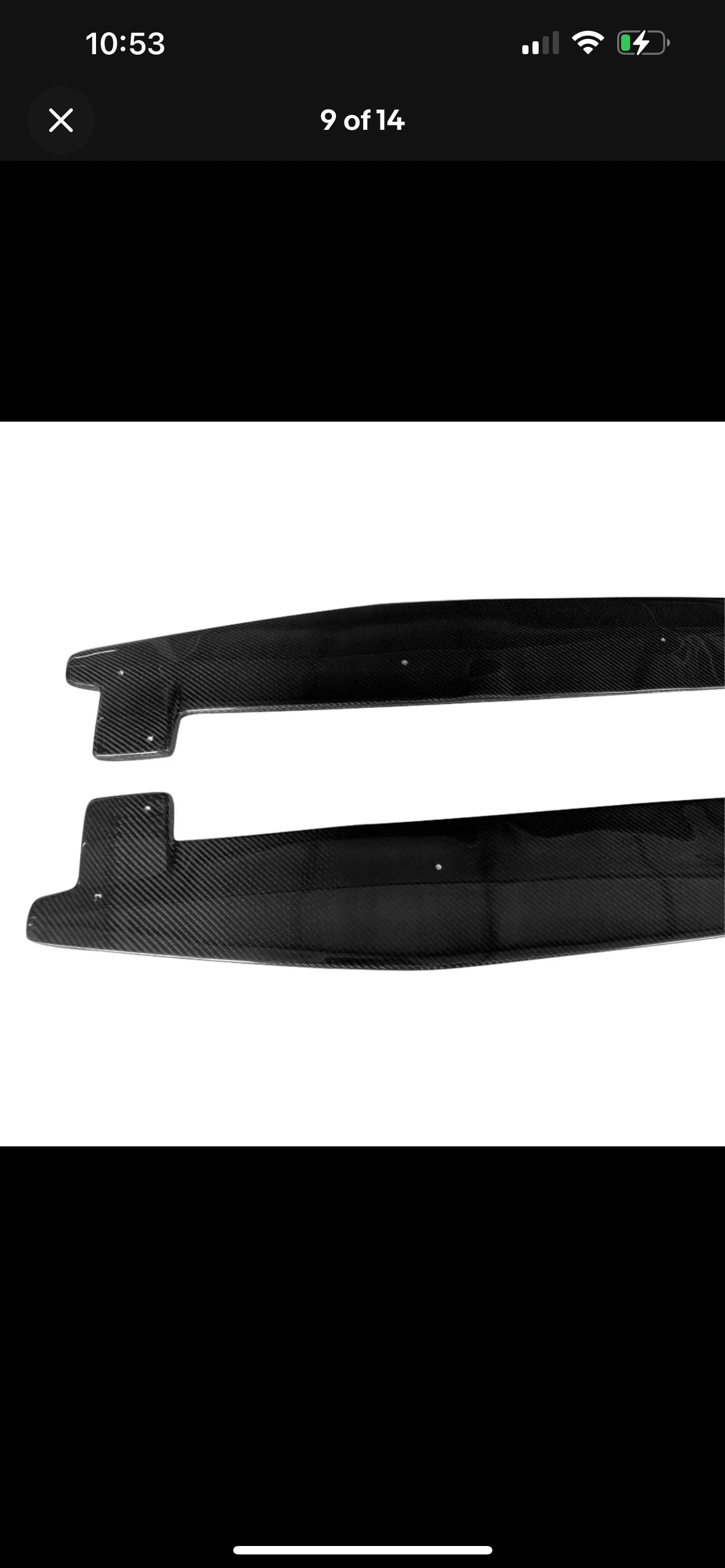 Audi R8 Gen 1 Carbon Fiber Side Skirt Extension