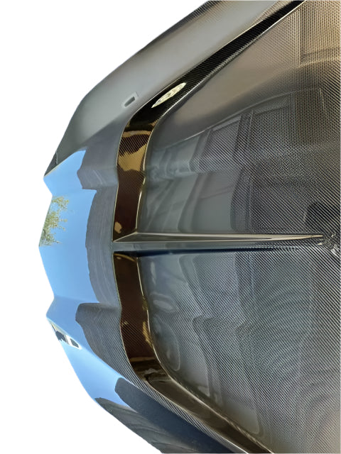 V2 VentedCarbon Fiber Hood - Corvette C8