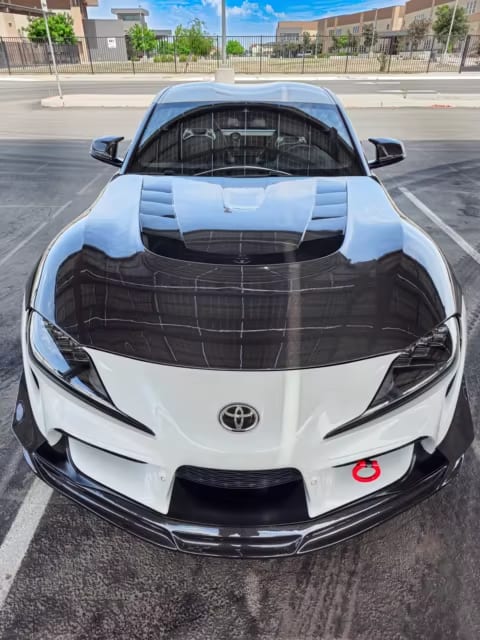 Carbon Fiber VRS Style Hood - Toyota Supra A90/A91