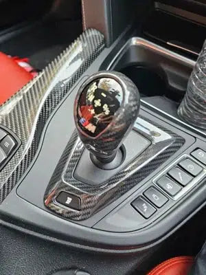 BMW M F Chassis Carbon Fiber Shifter Gear Shift Knob Head Cover