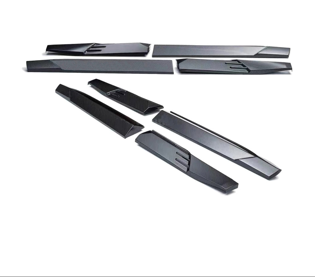 Carbon Fiber LD Style Side Skirts - BMW XM G09