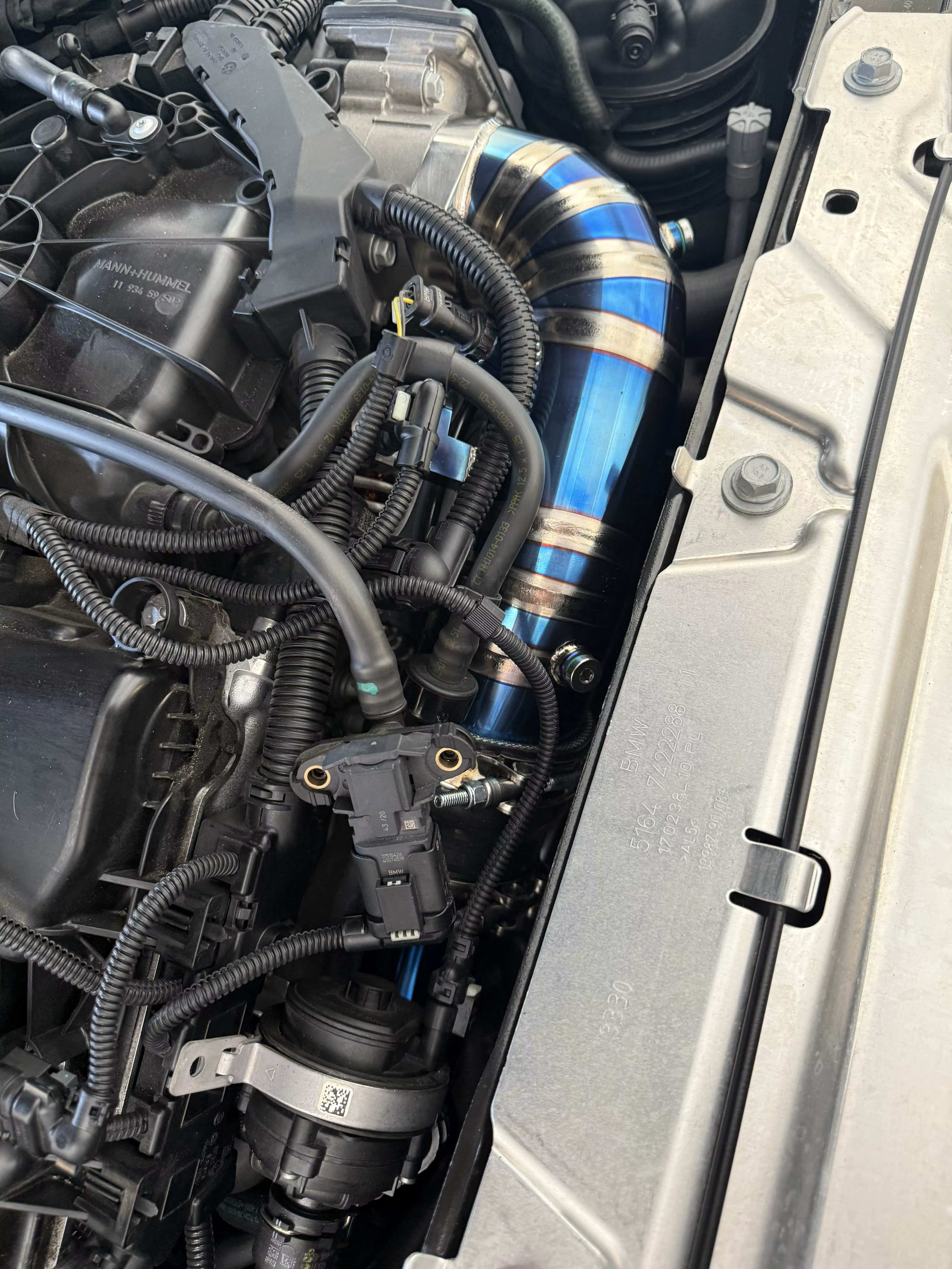 Supra Power Package Downpipe & Charge Pipe & Intake for 2020+ Toyota Supra / BMW B58 140i, 240i, 340i, 440i, G11-G12 G20 M340i