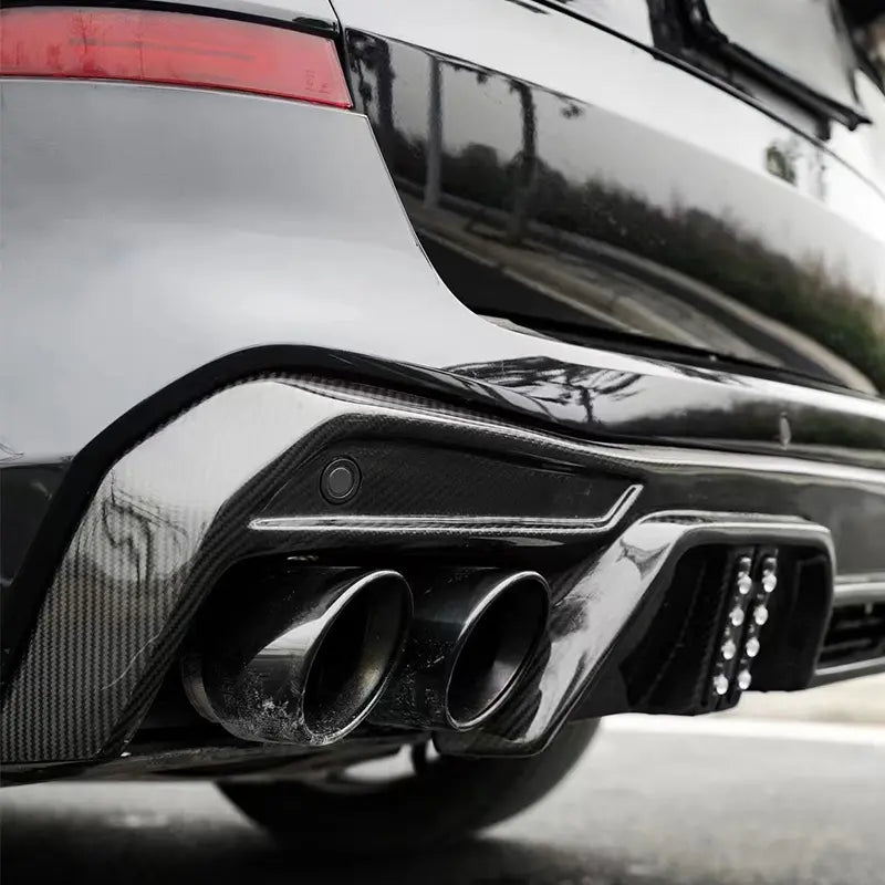 Carbon Fiber LD Front Lip & Rear Diffuser Combo -  BMW G05 X5 LCI
