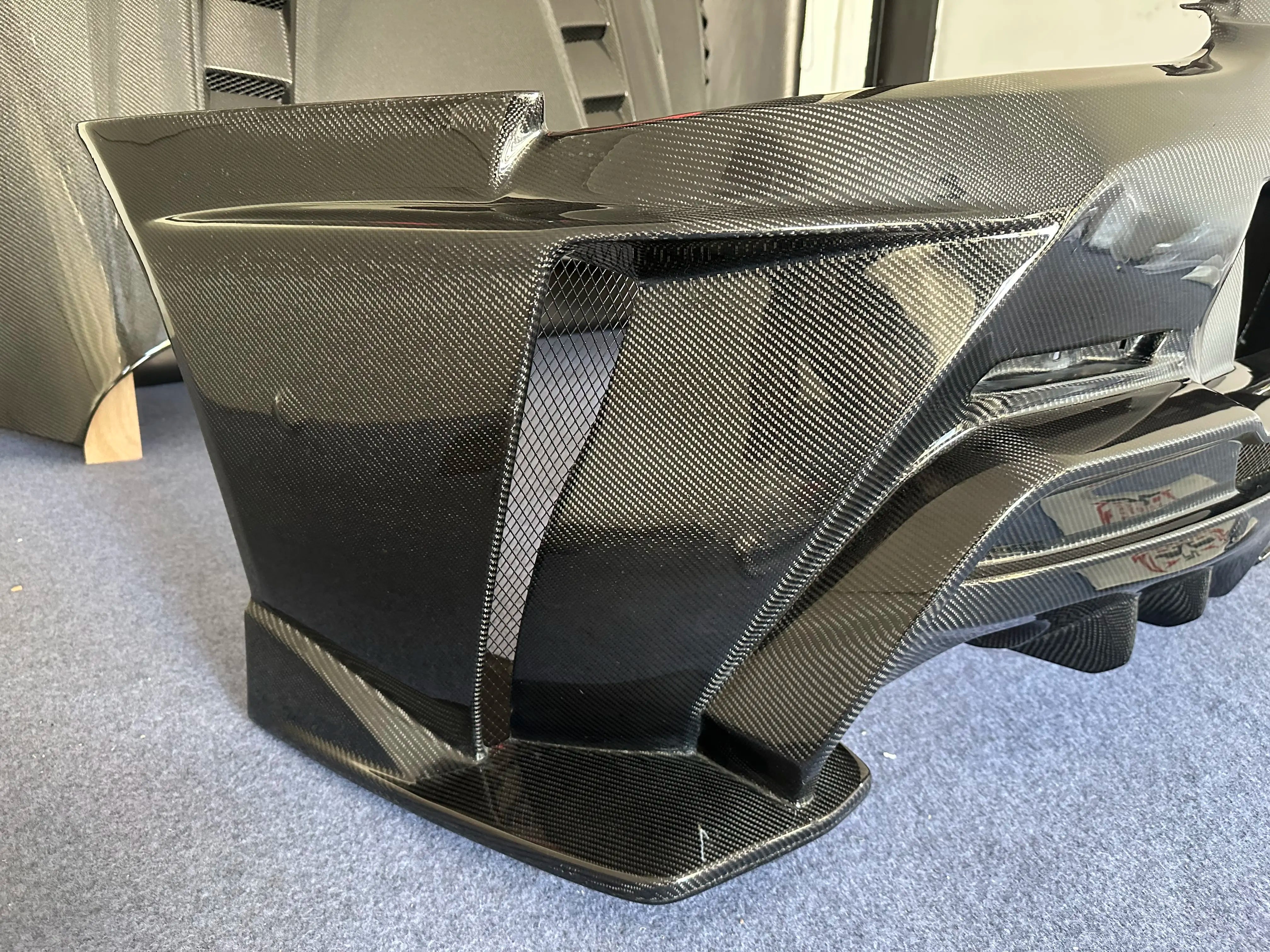 Carbon Fiber Fully Exposed  Rear ING Style Bumper - Toyota Gr Supra A90 A91 Mk5