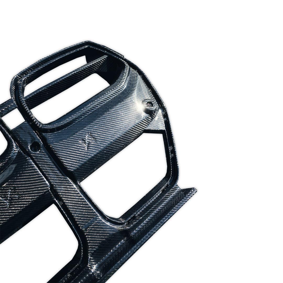Alpha N Style Carbon Fiber Front Grilles - BMW G80 M3 & G82/G83 M4