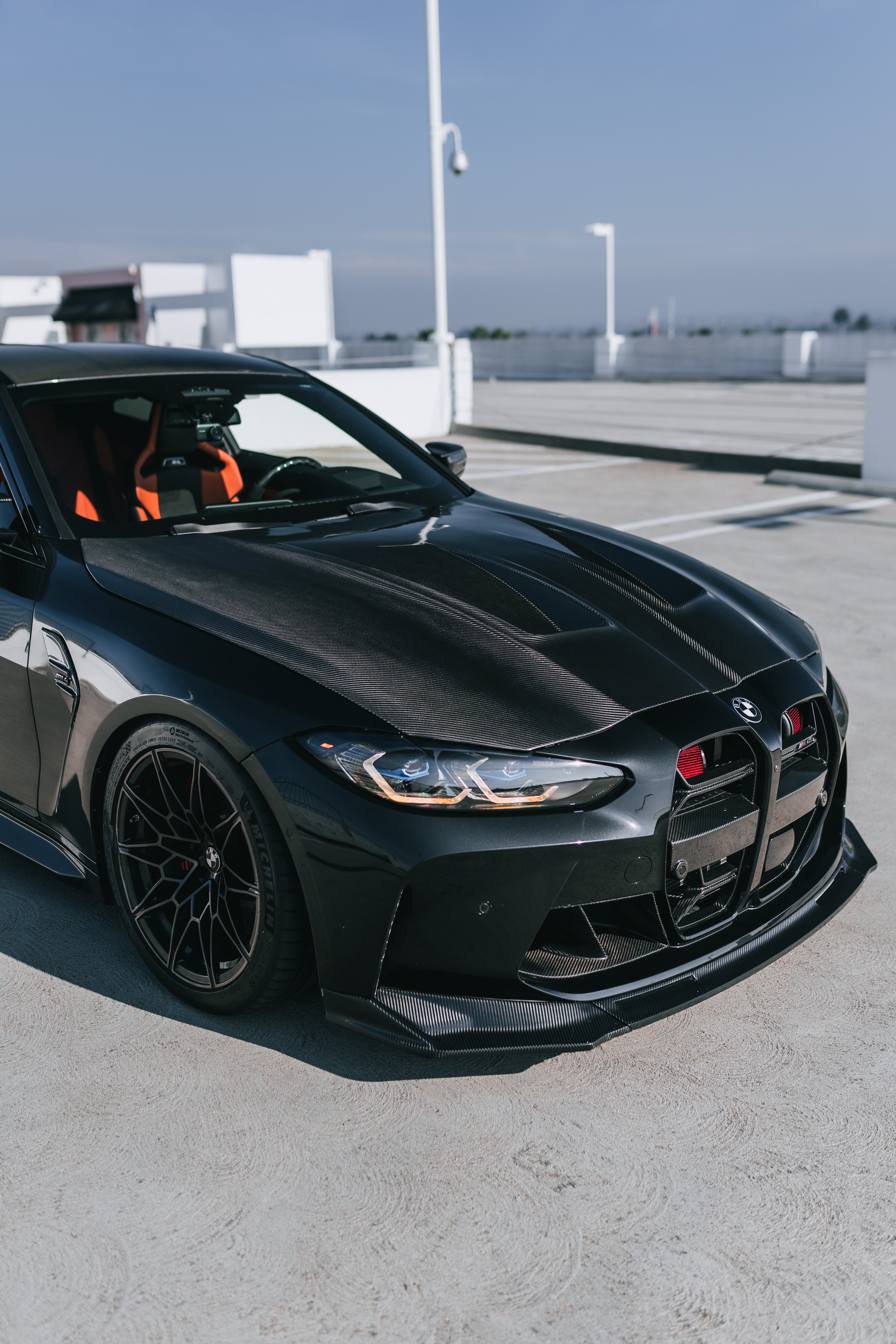Alpha N Style Carbon Fiber Front Hood - BMW G80 M3 & G82 / G83 M4