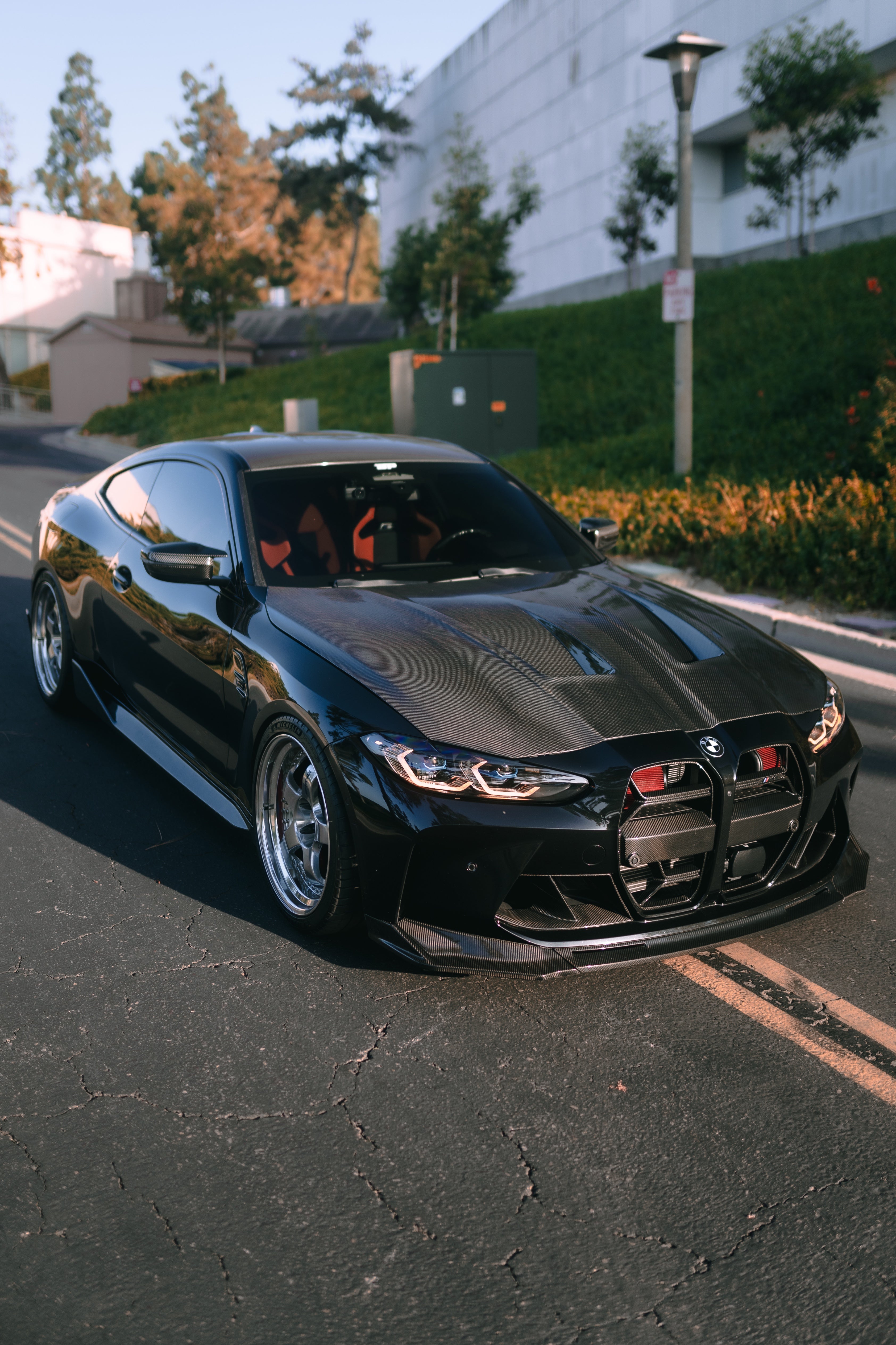 Alpha N Style Carbon Fiber Front Hood - BMW G80 M3 & G82 / G83 M4