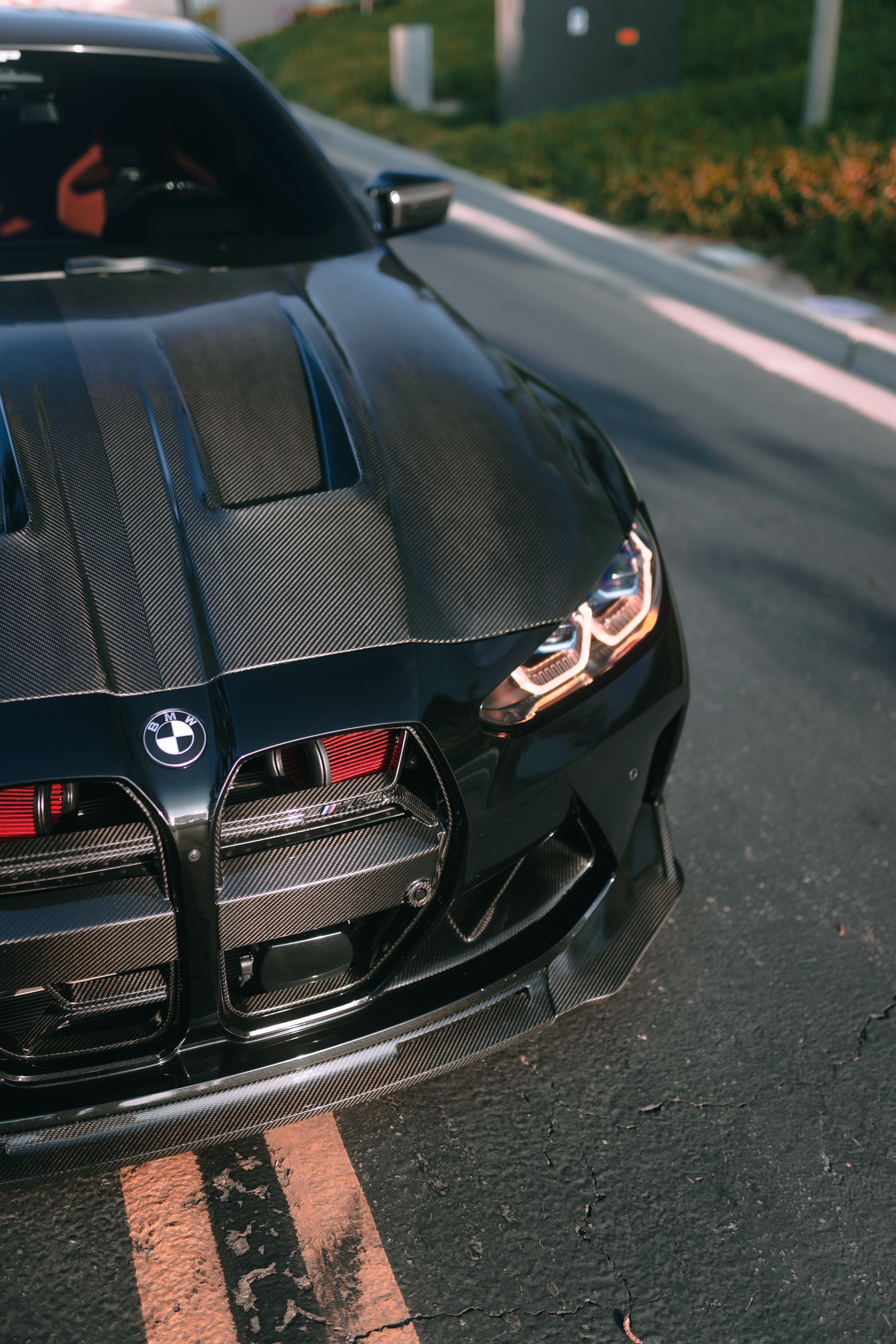 Alpha N Style Carbon Fiber Front Hood - BMW G80 M3 & G82 / G83 M4