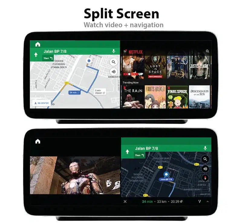 Apple Car Play Android Unit Upgraded Screen Any Make/Model