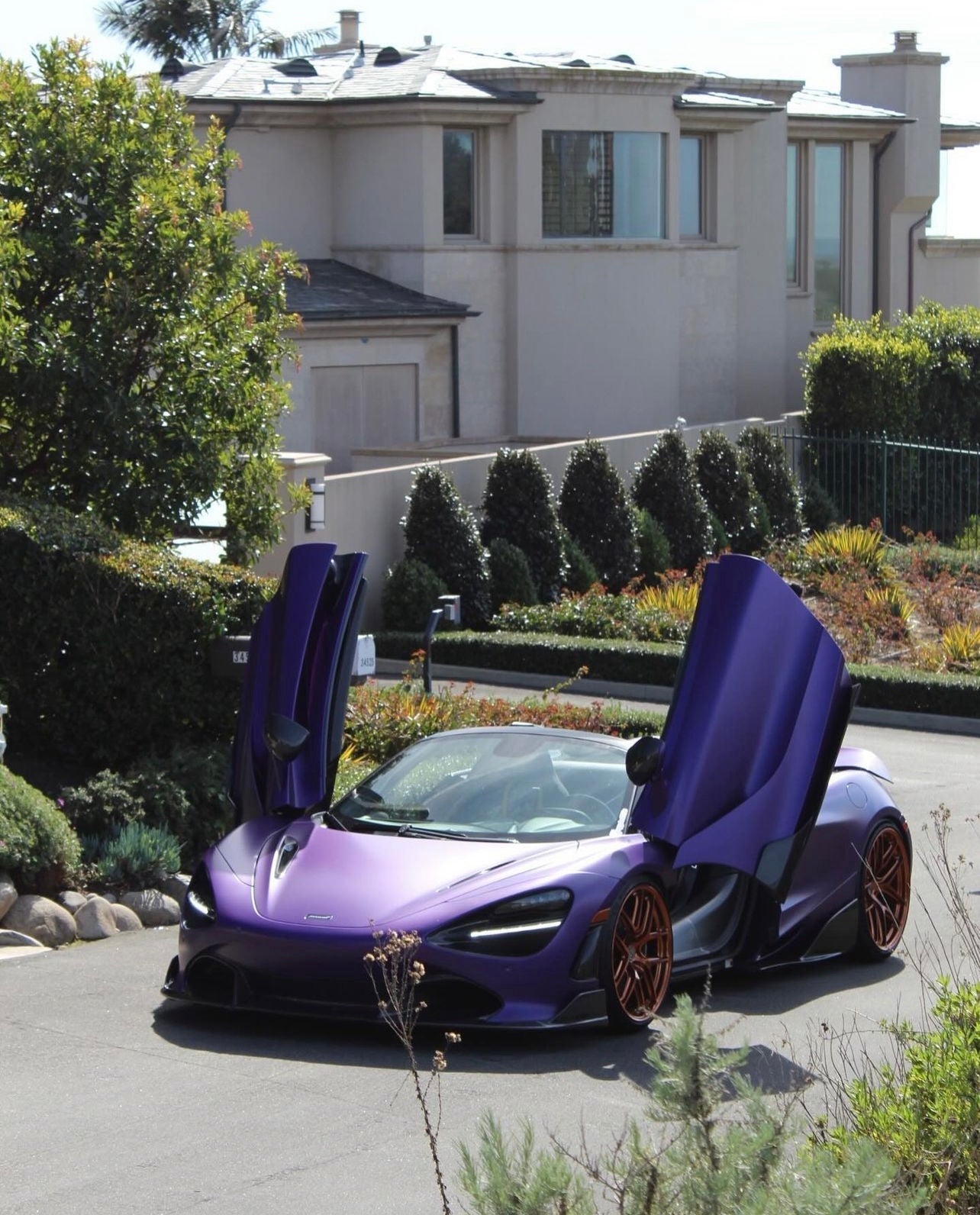 McLaren 720s Carbon Fiber AP Front Lip