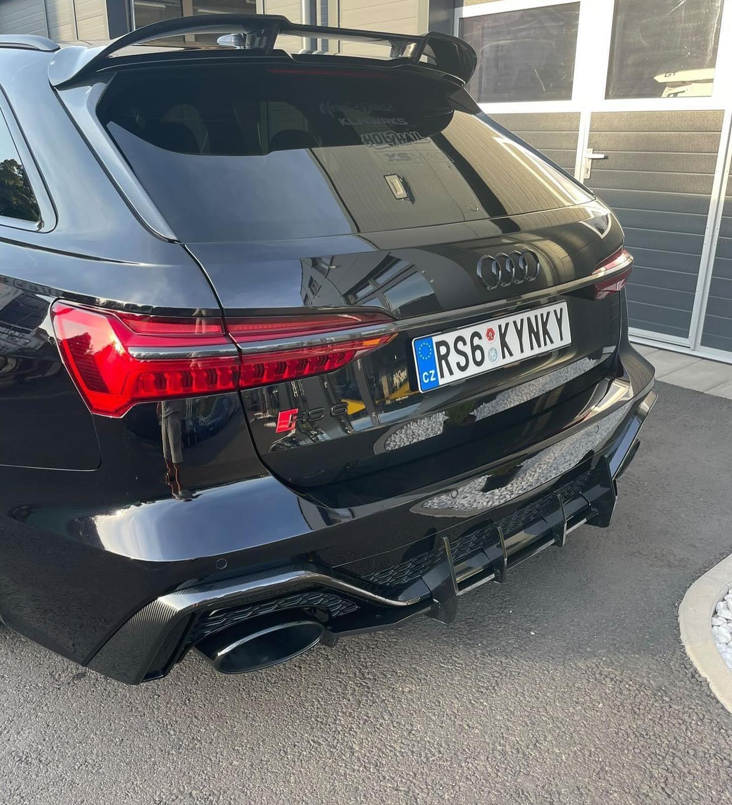 Audi RS6 Carbon Fiber Spoiler