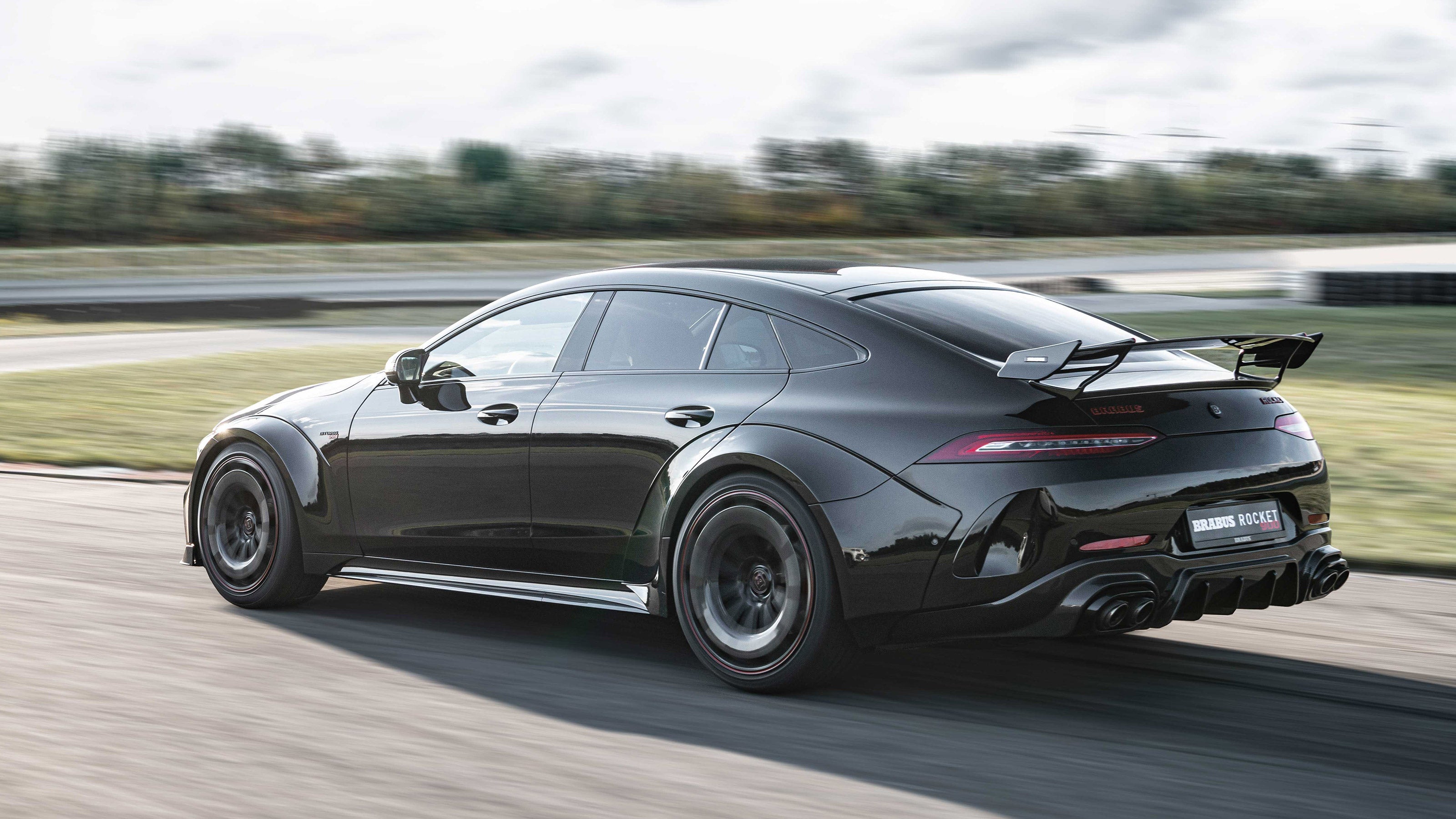 Carbon Fiber B Style Rear Spoiler Wing - Mercedes Benz AMG GT50 GT53 GT63