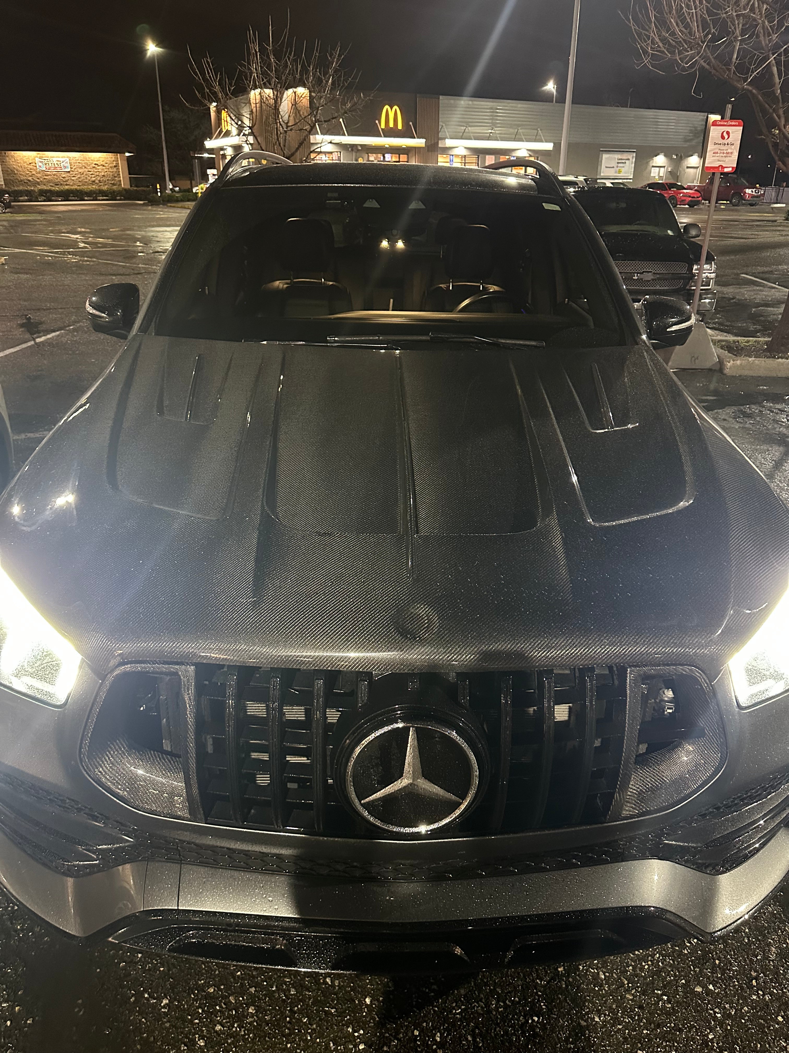 Carbon Fiber Hood Bonnet - Mercedes GLE 350/450/580/53/63 W167/C167