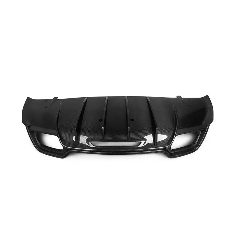 Mercedes AMG GT/GTS/GTC Carbon Fiber Rear Diffuser With Canard