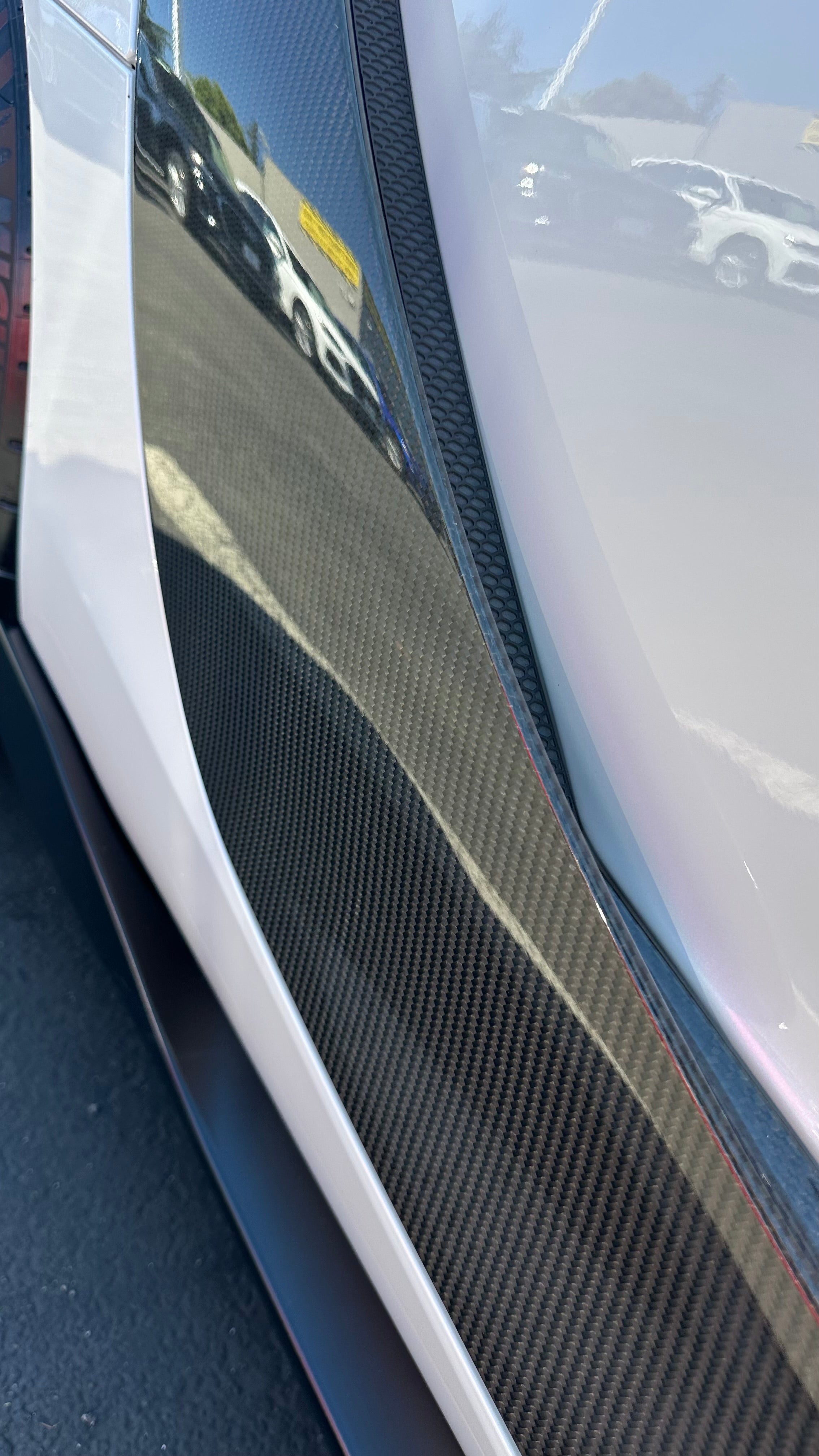Carbon Fiber Door Fender Trims - Toyota A90 Supra