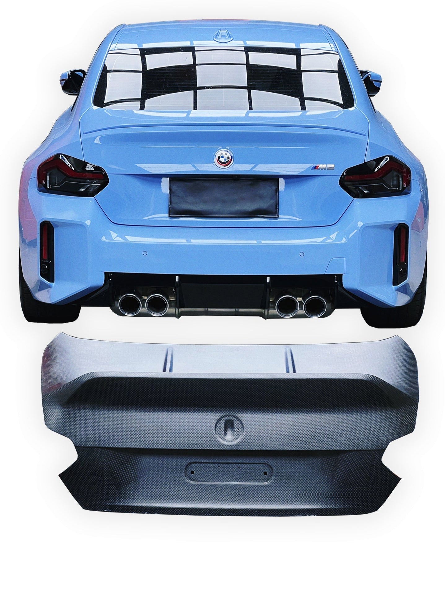 CSL Style Carbon Fiber Rear Trunk - BMW G87 M2
