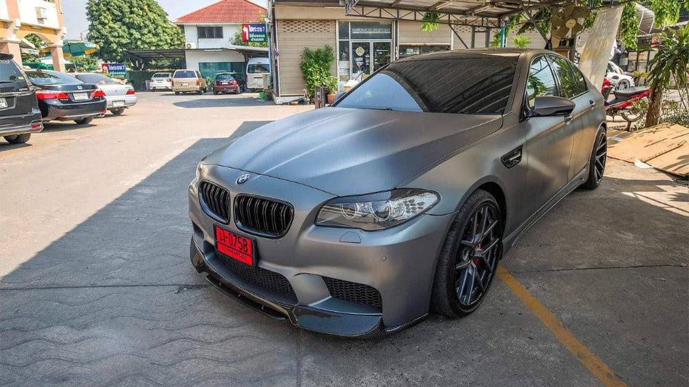 Carbon Fiber Eyelid Headlight Trim - BMW F10 M5 & 5 Series