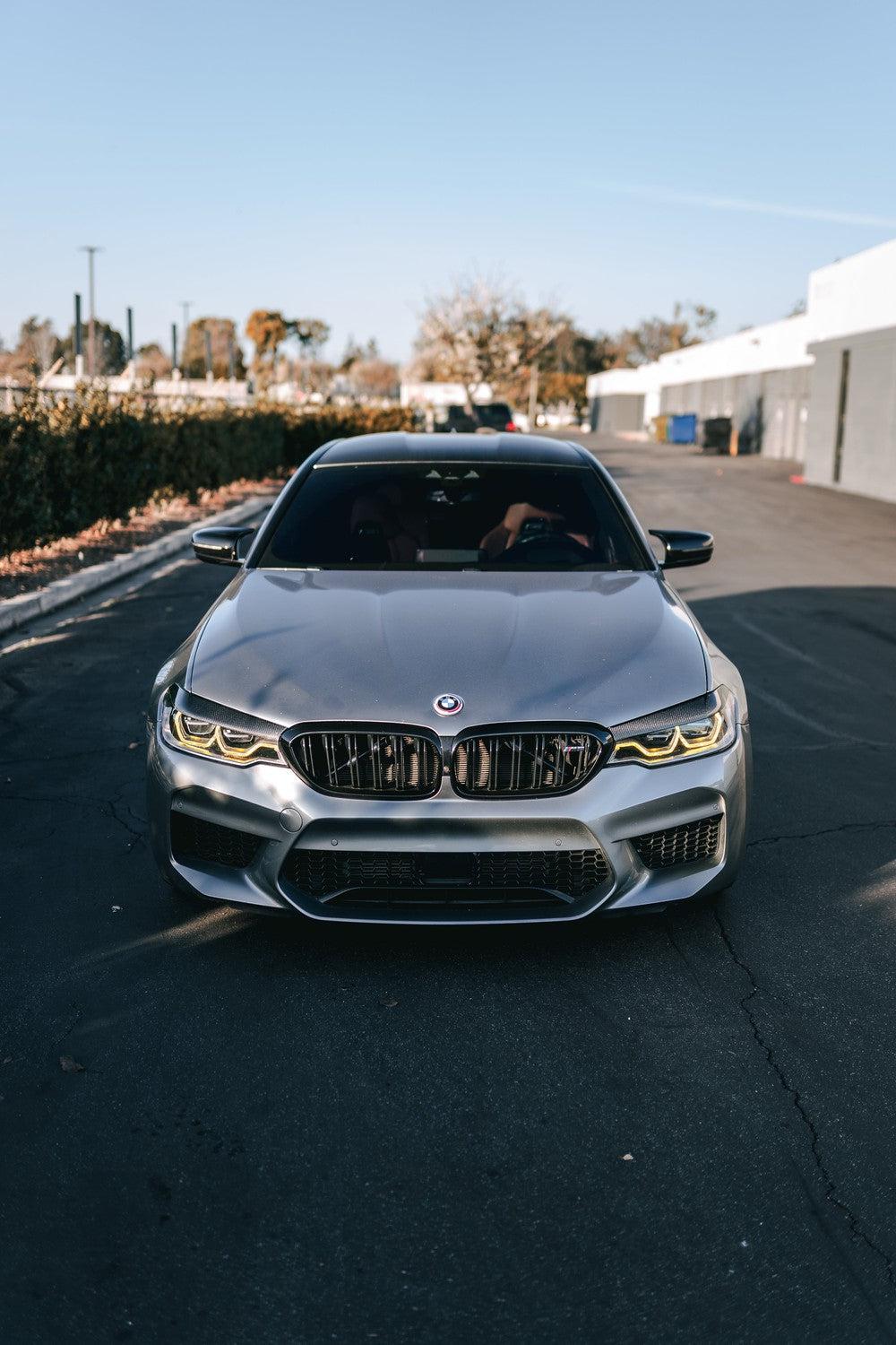 Carbon Fiber Eyelid Headlight Trim - BMW F90 M5