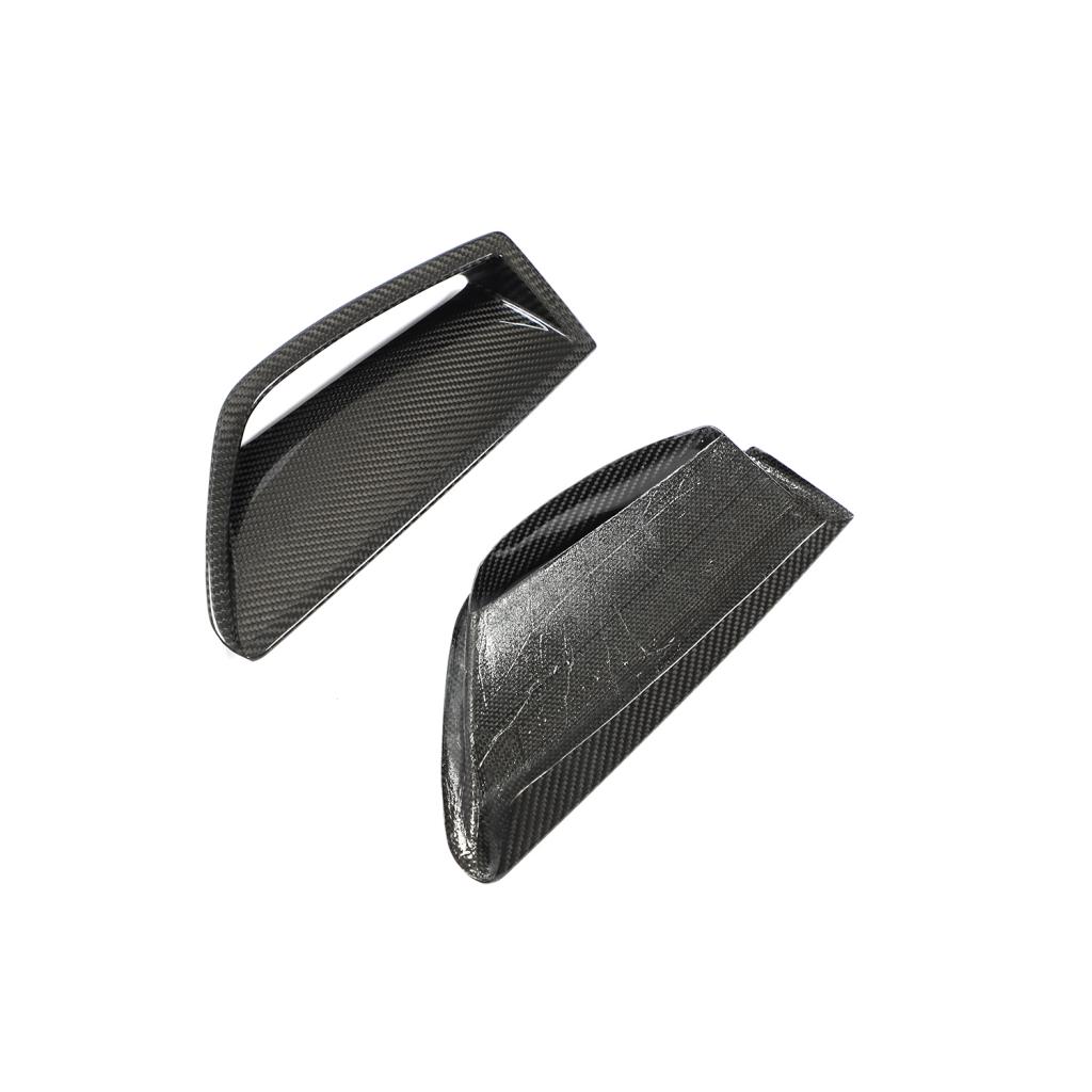 Carbon Fiber Front Bumper Air Vent Trims - Audi RS6 / RS7