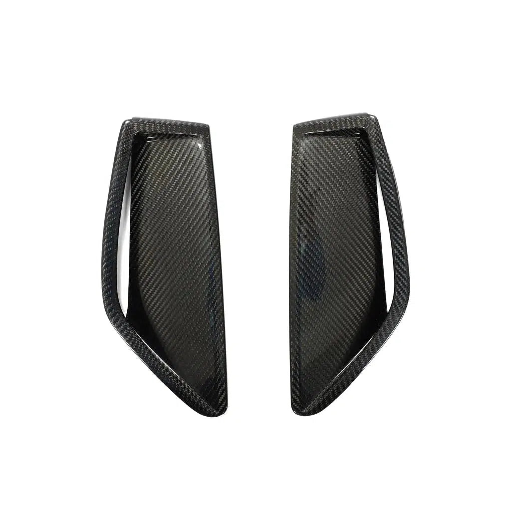 Audi RS6 / RS7 - Carbon Fiber Front Bumper Air Vent Trims
