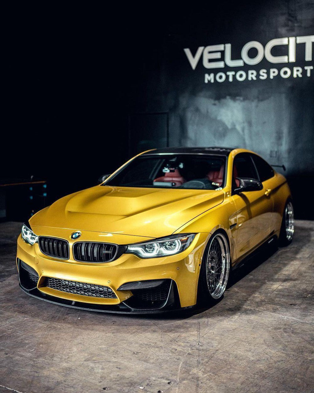 Carbon Fiber Front Upper Splitters - BMW F80 M3 & F82 / F83 M4
