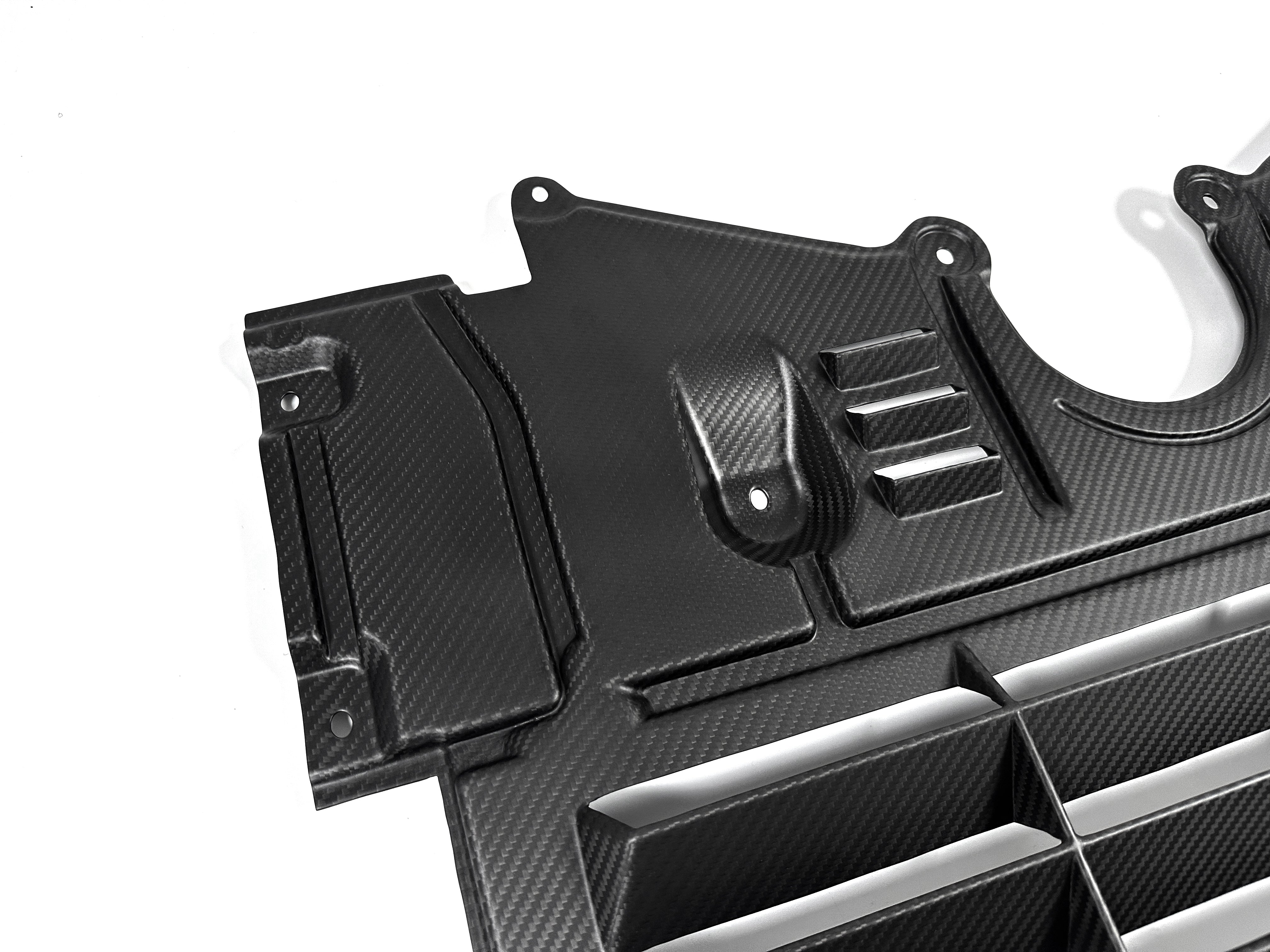 Carbon Fiber Lower Oil Cooler Guard - BMW G80 M3 & G82/G83 M4