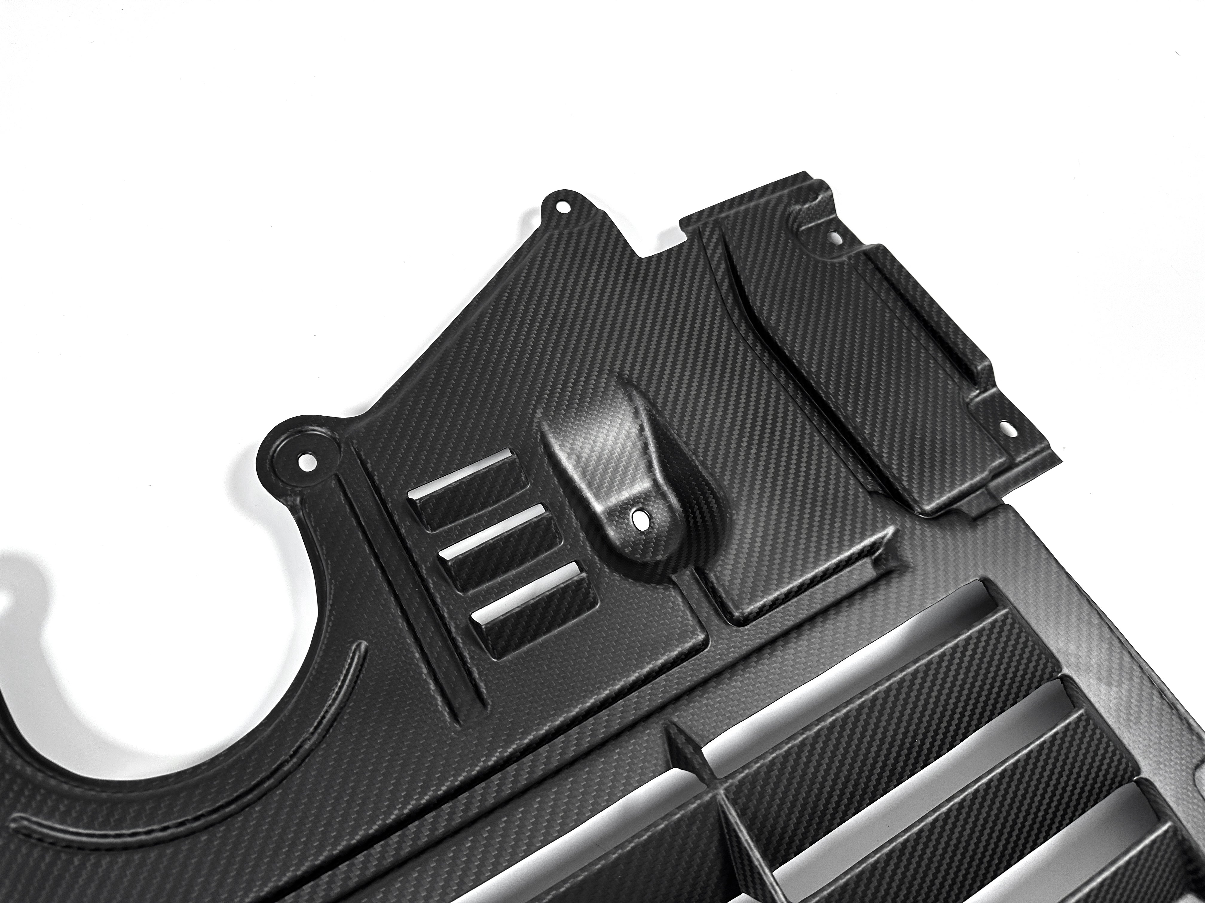 Carbon Fiber Lower Oil Cooler Guard - BMW G80 M3 & G82/G83 M4