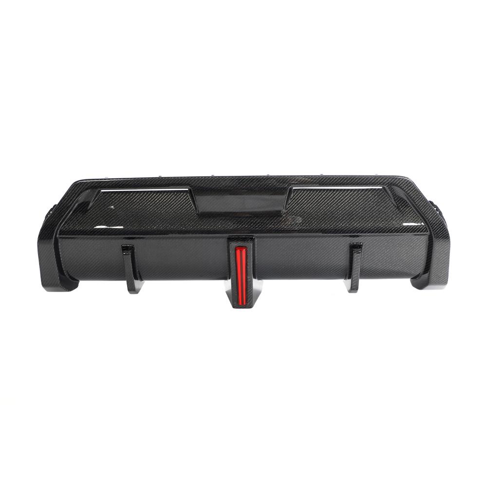 Carbon Fiber Rear Diffuser with Brake Light - BMW G42 2 Series