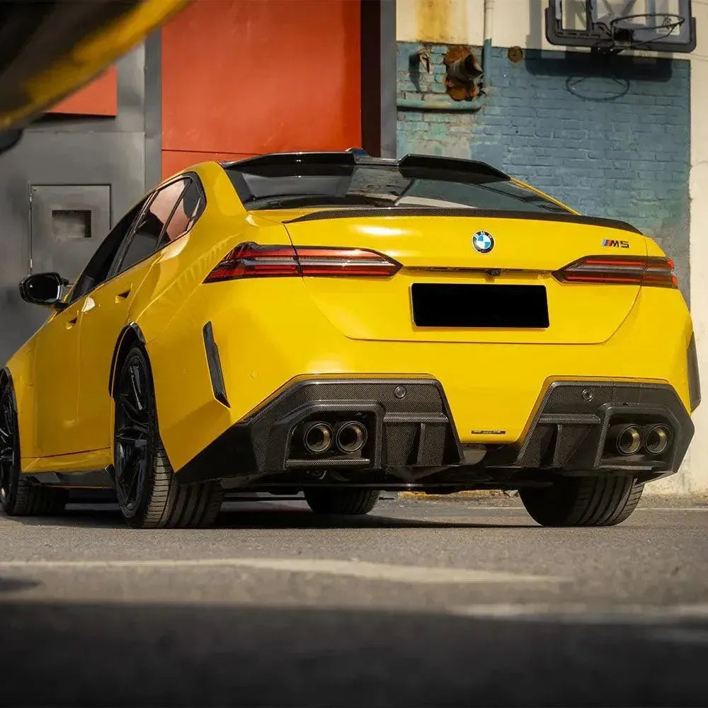 SQ Style Carbon Fiber Rear Diffuser V1 - BMW G90/G99 M5