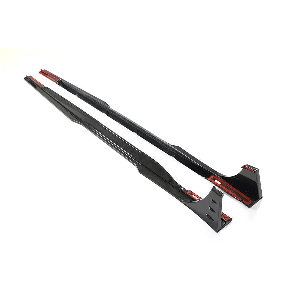 Audi RS6 / RS7 C8 Carbon Fiber Side Skirt Extension