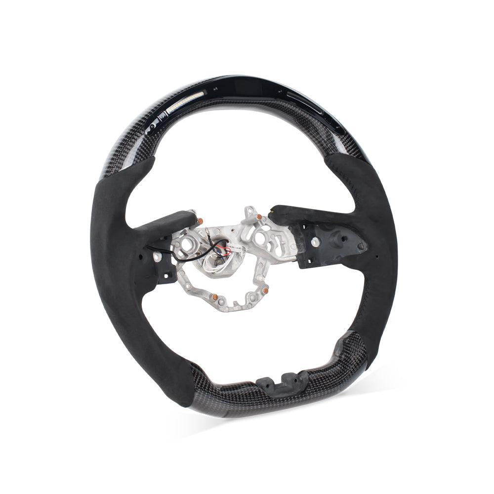 Carbon Fiber Steering Wheel - Nissan GT-R R35 LCI