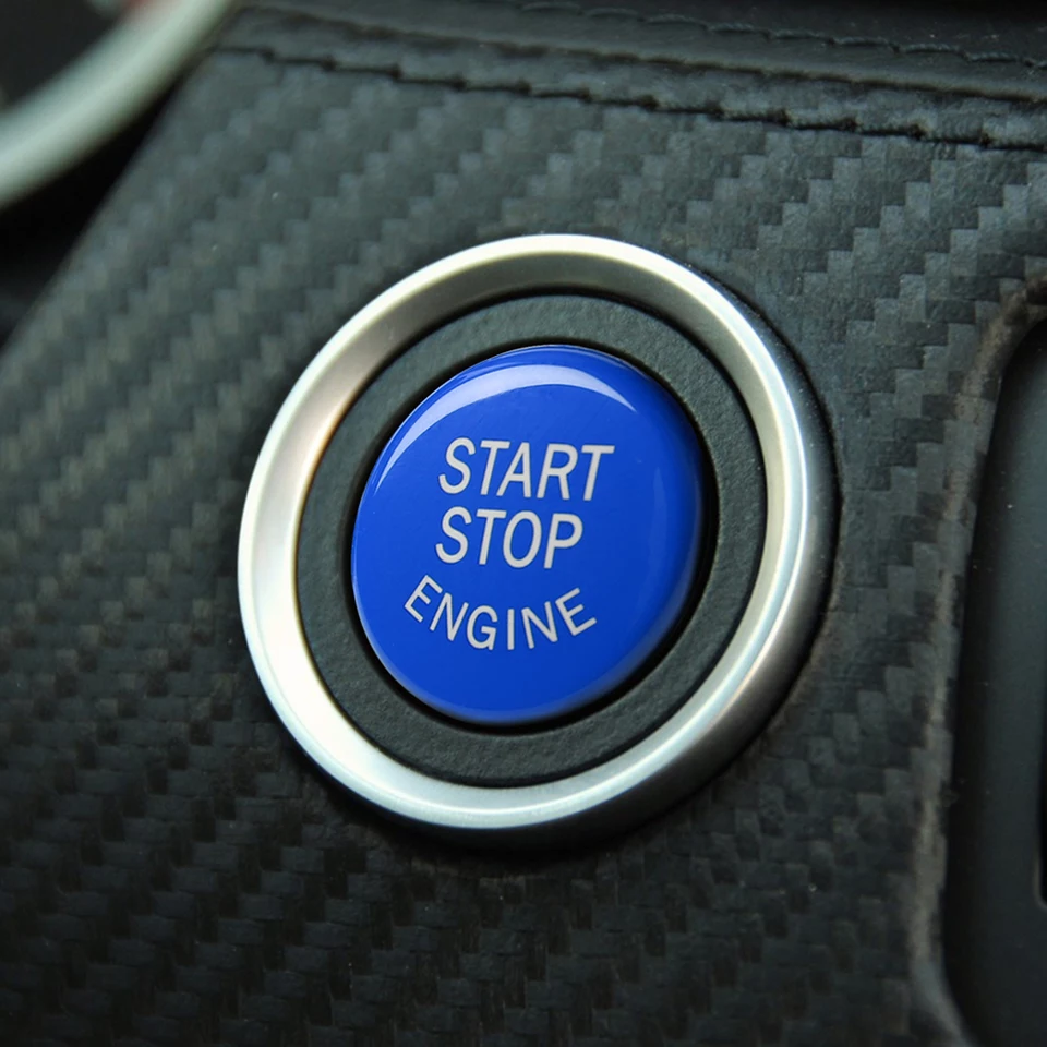 Colored Push Start Button - BMW E Chassis