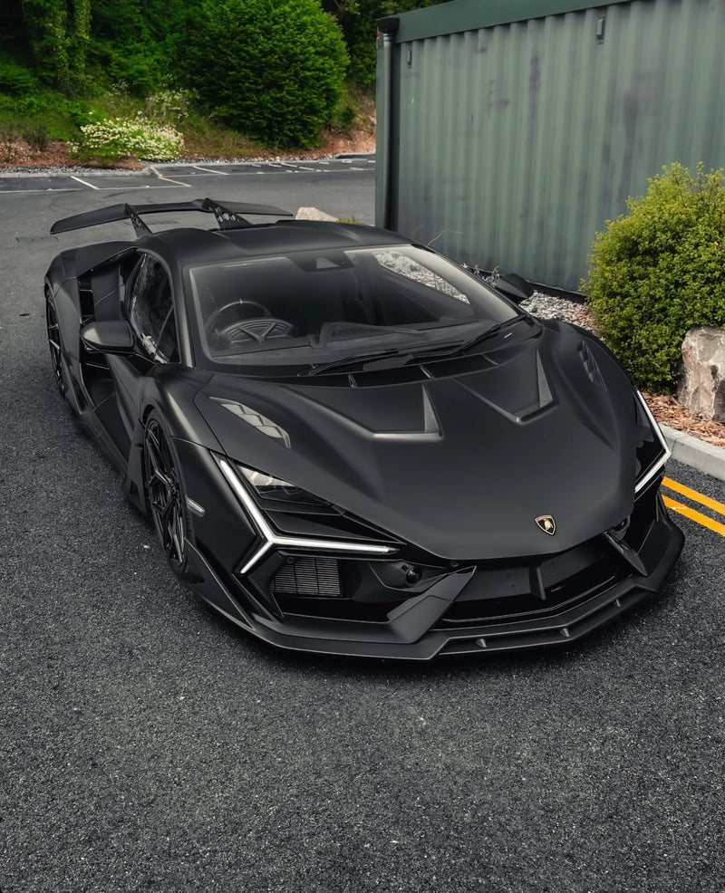 Carbon Fiber Dk Style Front Hood Bonnet Cover - Lamborghini Revuelto